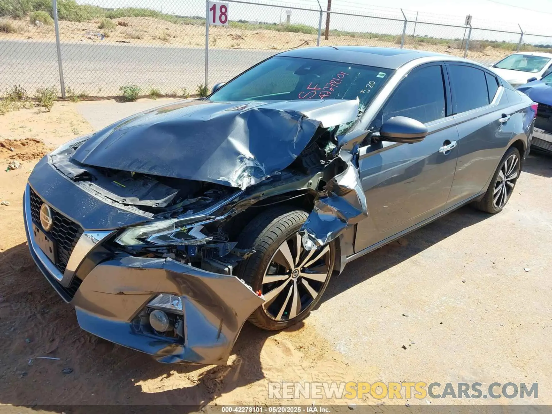 2 Photograph of a damaged car 1N4BL4FW8NN309623 NISSAN ALTIMA 2022