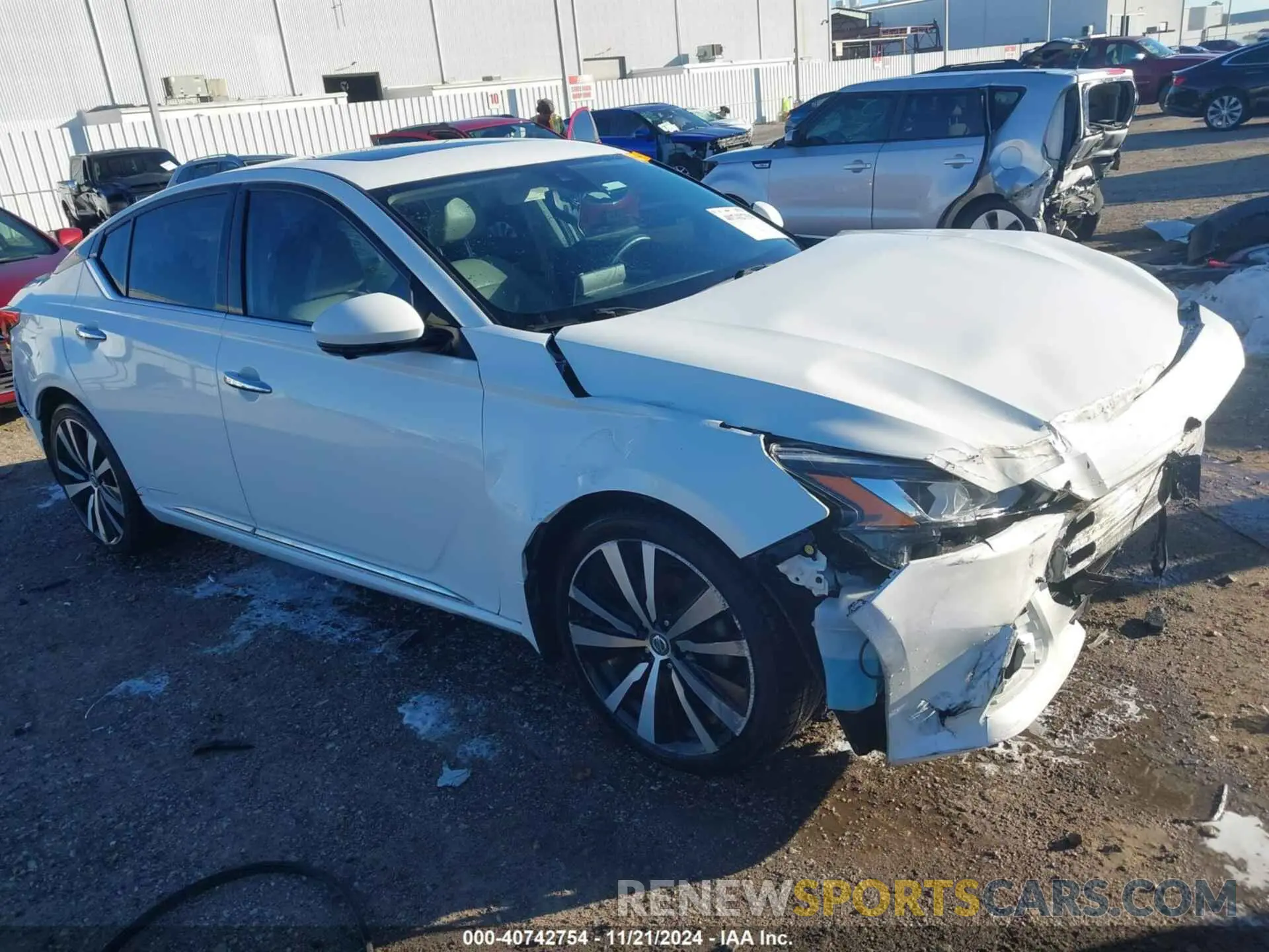 1 Photograph of a damaged car 1N4BL4BV1PN308362 NISSAN ALTIMA 2023