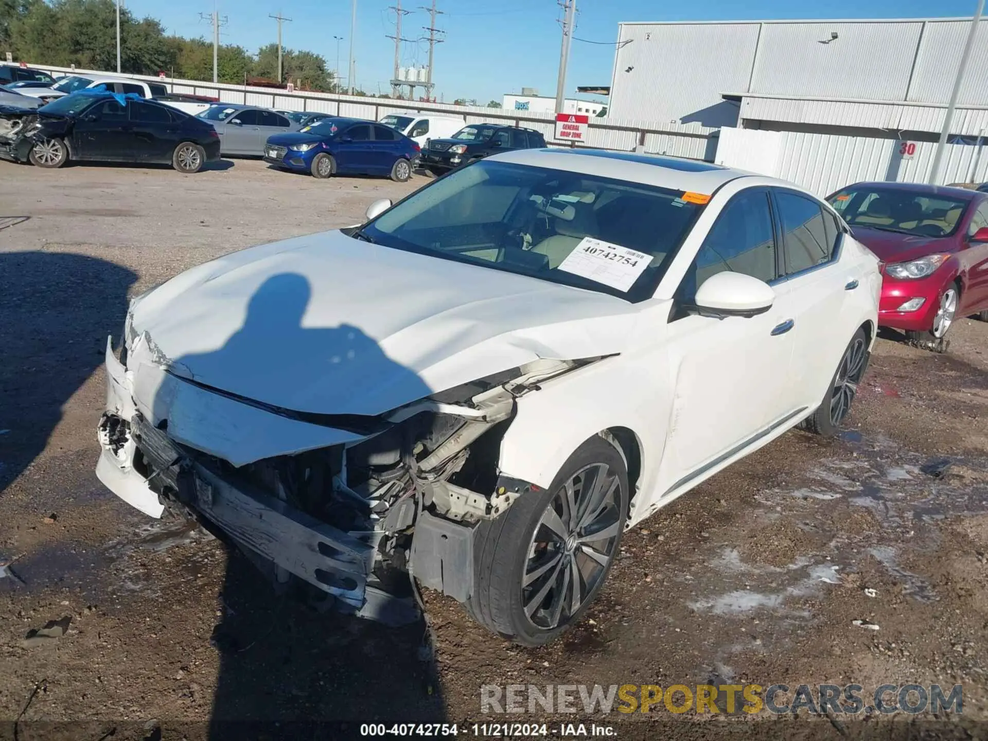 2 Photograph of a damaged car 1N4BL4BV1PN308362 NISSAN ALTIMA 2023