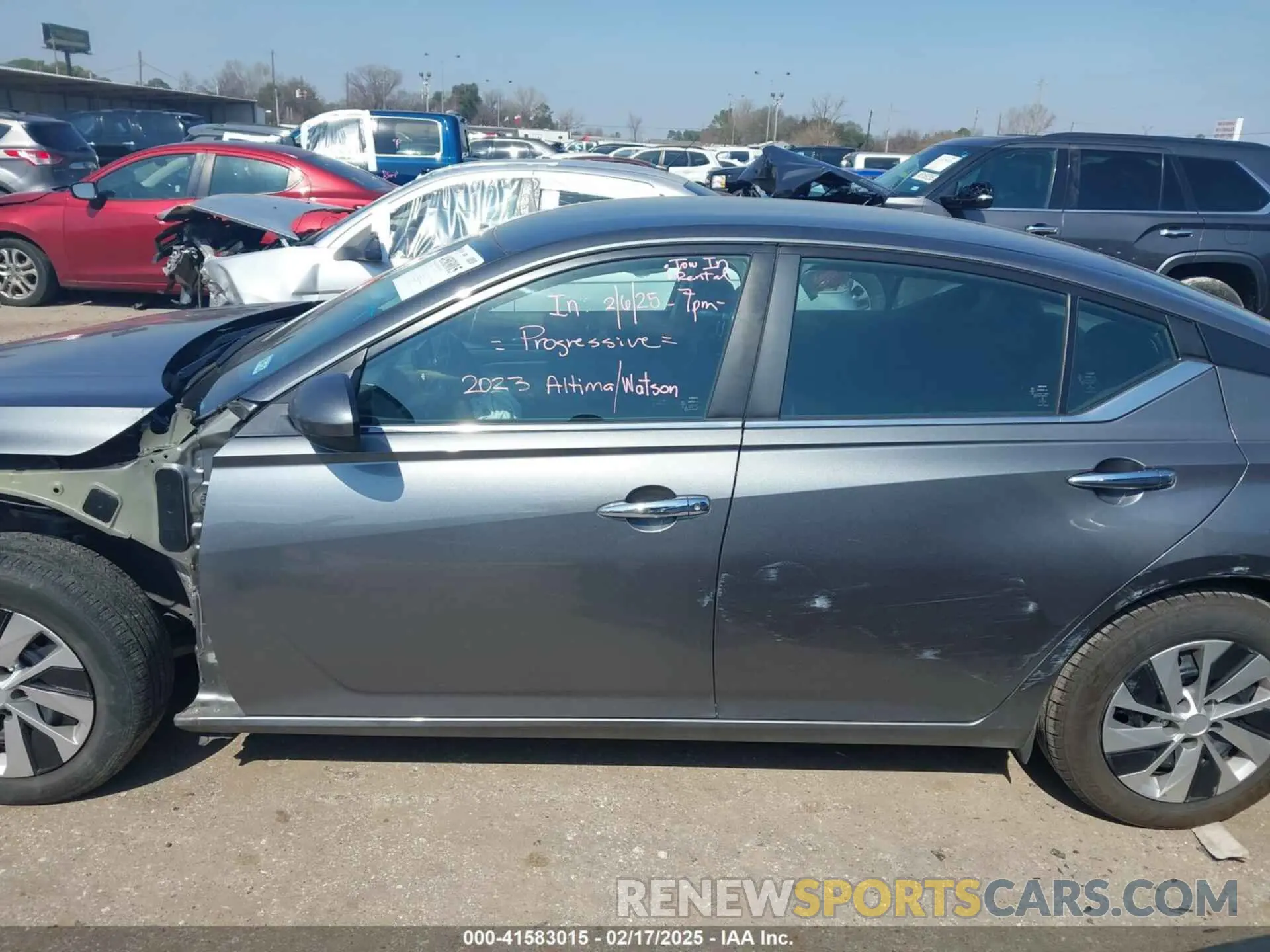 15 Photograph of a damaged car 1N4BL4BV7PN332567 NISSAN ALTIMA 2023
