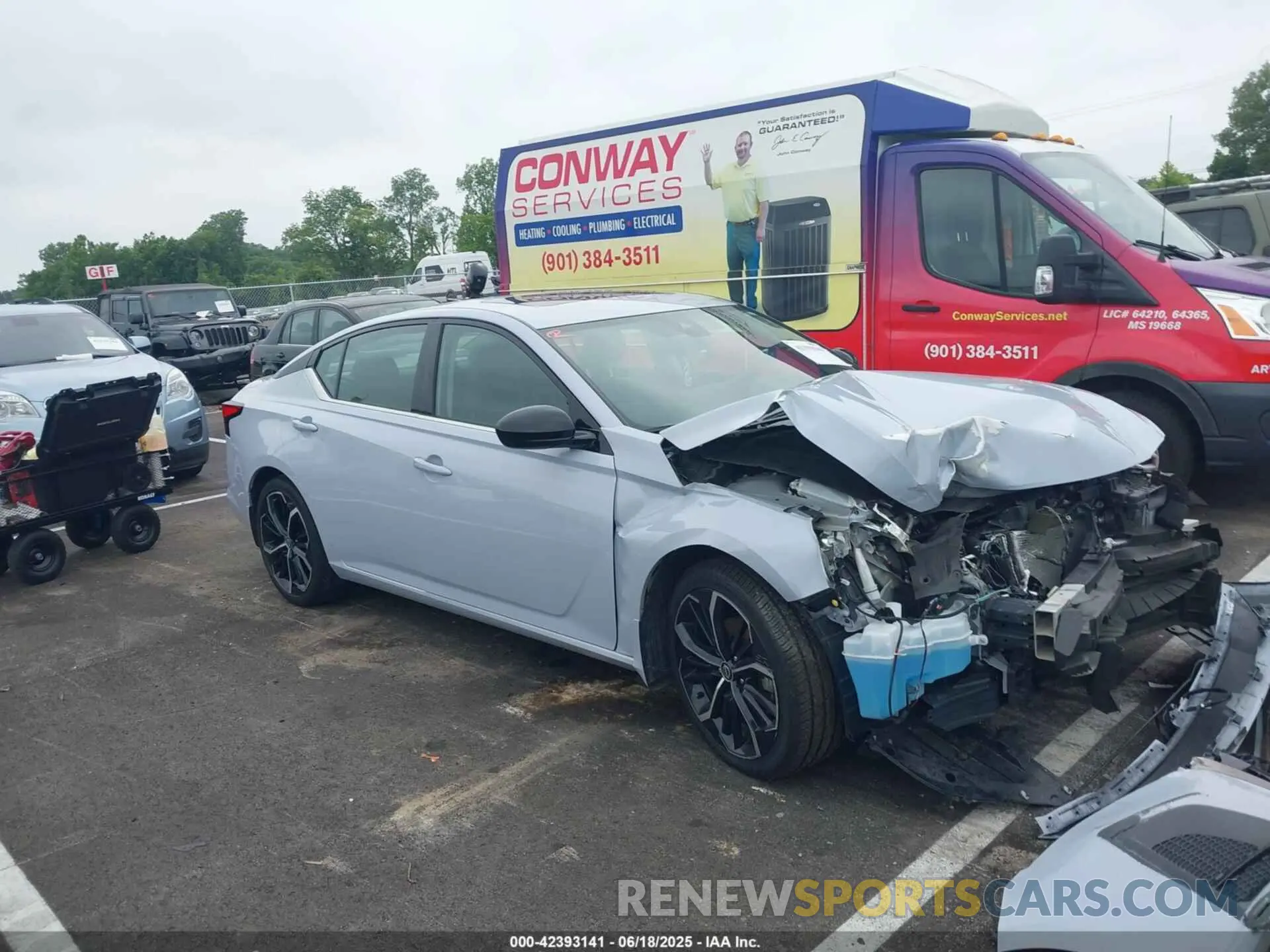 1 Photograph of a damaged car 1N4BL4CV6PN326371 NISSAN ALTIMA 2023