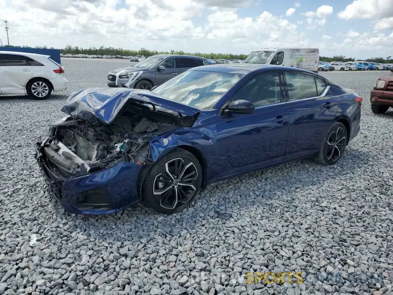 1 Photograph of a damaged car 1N4BL4CV7PN317775 NISSAN ALTIMA 2023