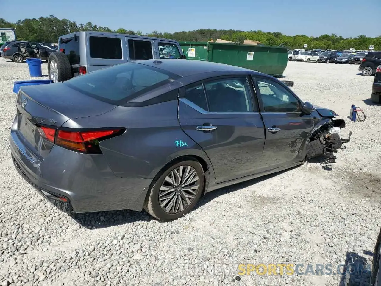 3 Photograph of a damaged car 1N4BL4DV1PN343383 NISSAN ALTIMA 2023