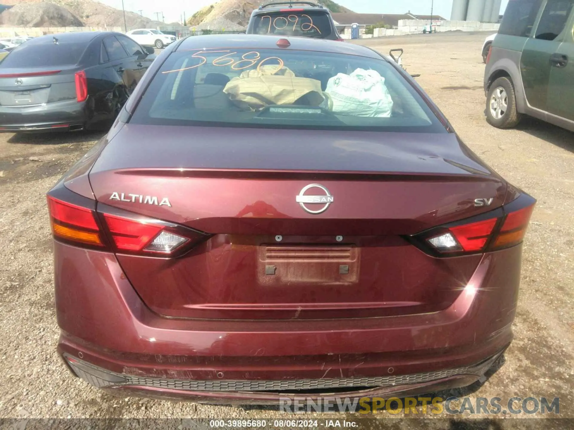 15 Photograph of a damaged car 1N4BL4DV3PN345149 NISSAN ALTIMA 2023