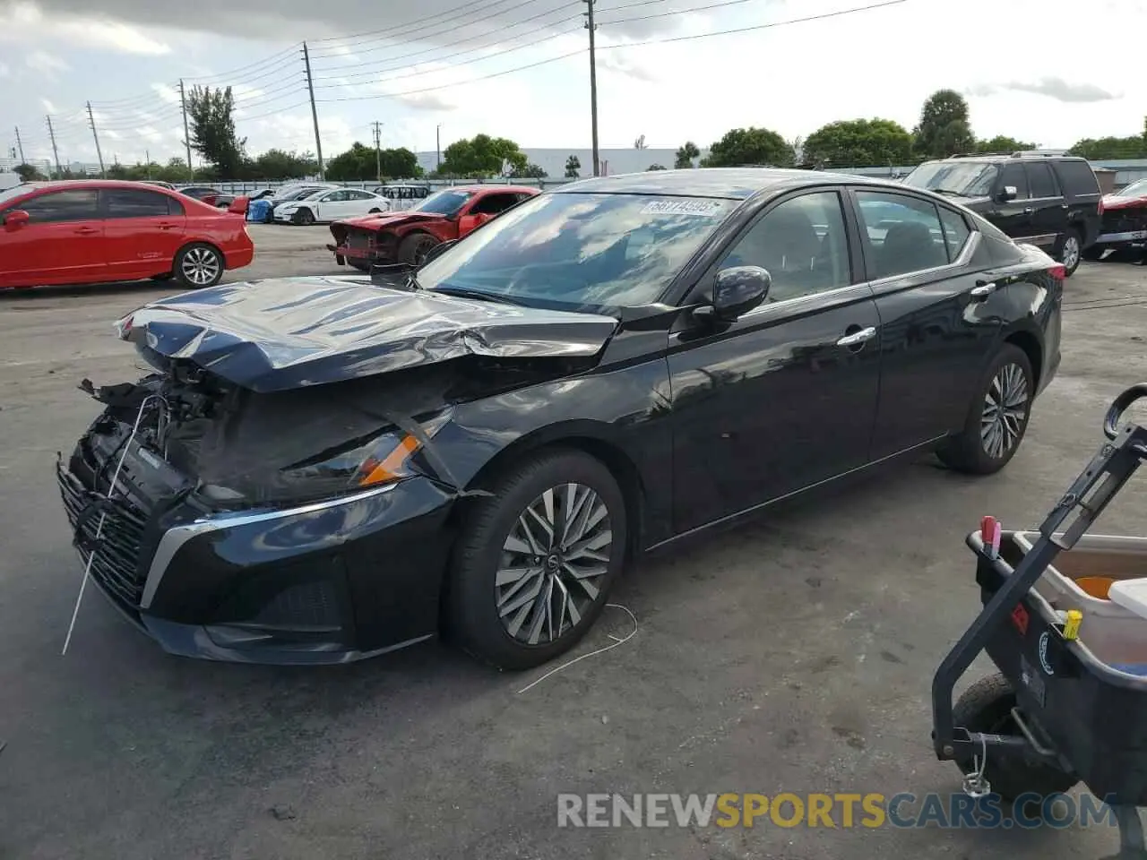 1 Photograph of a damaged car 1N4BL4DV3PN368463 NISSAN ALTIMA 2023