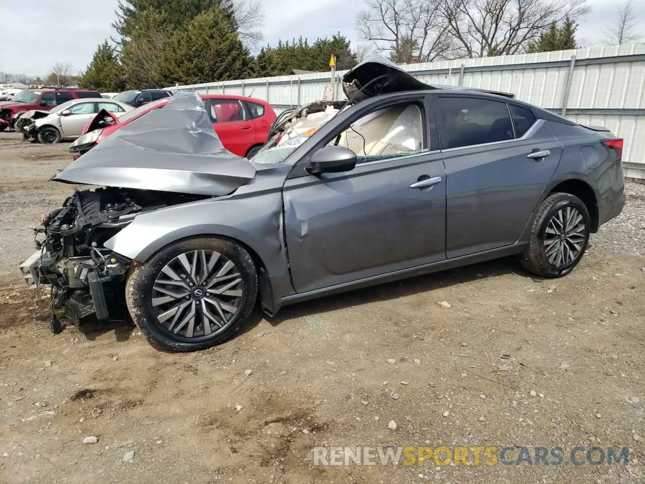 1 Photograph of a damaged car 1N4BL4DV6PN342214 NISSAN ALTIMA 2023