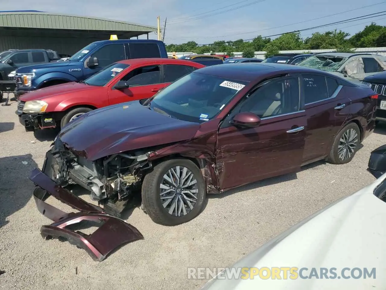 1 Photograph of a damaged car 1N4BL4DV6PN358221 NISSAN ALTIMA 2023