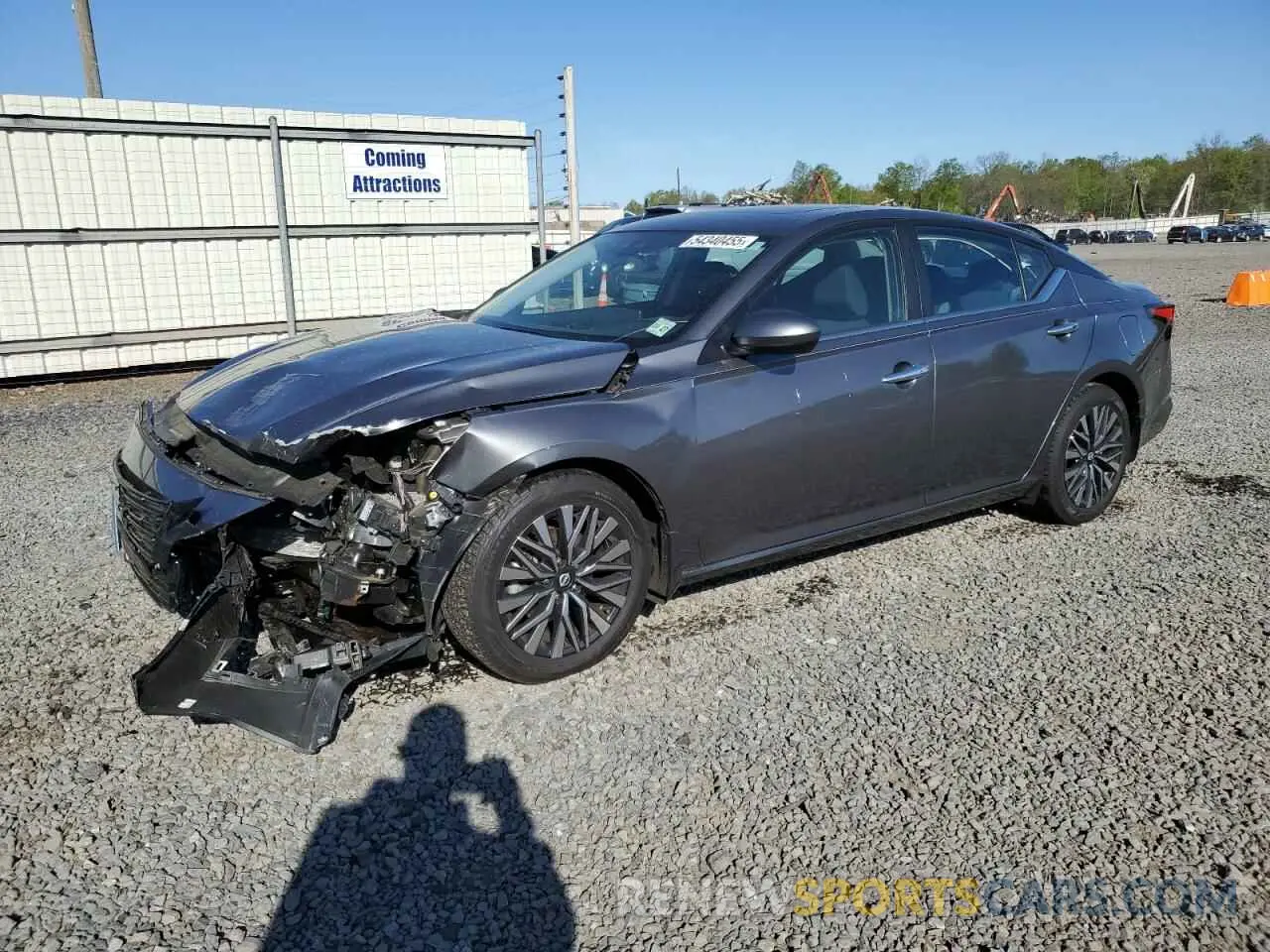 1 Photograph of a damaged car 1N4BL4DV7PN304751 NISSAN ALTIMA 2023