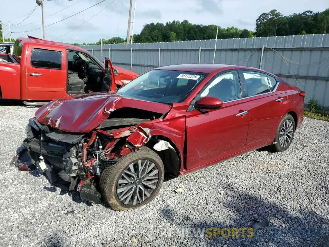 1 Photograph of a damaged car 1N4BL4DV8PN384108 NISSAN ALTIMA 2023