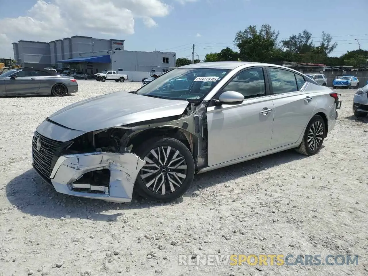 1 Photograph of a damaged car 1N4BL4DV8PN418709 NISSAN ALTIMA 2023