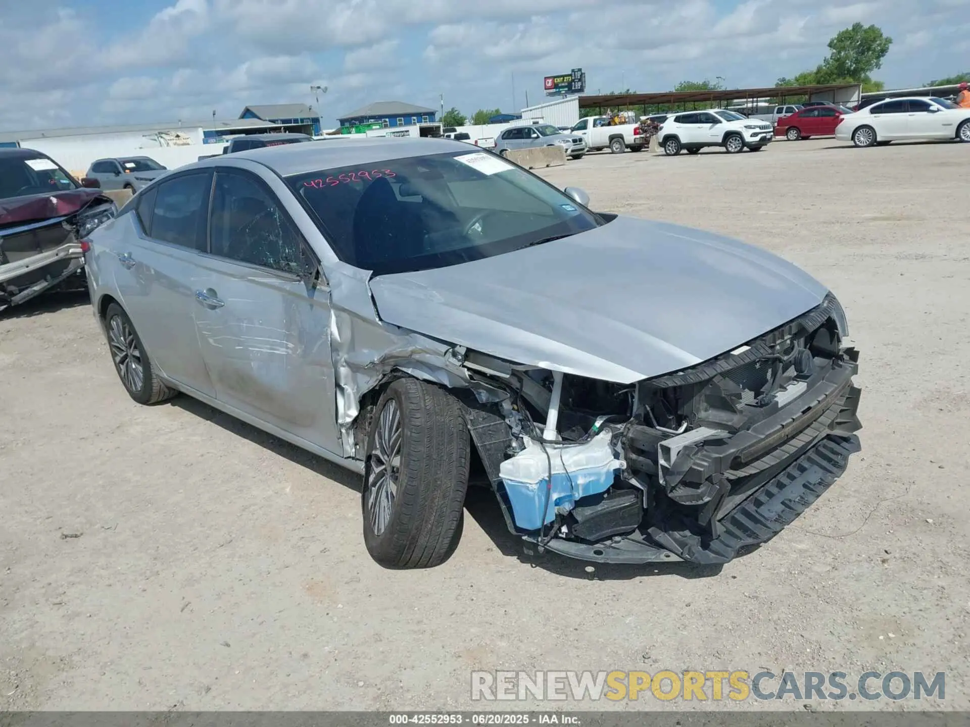 1 Photograph of a damaged car 1N4BL4DV9PN424258 NISSAN ALTIMA 2023