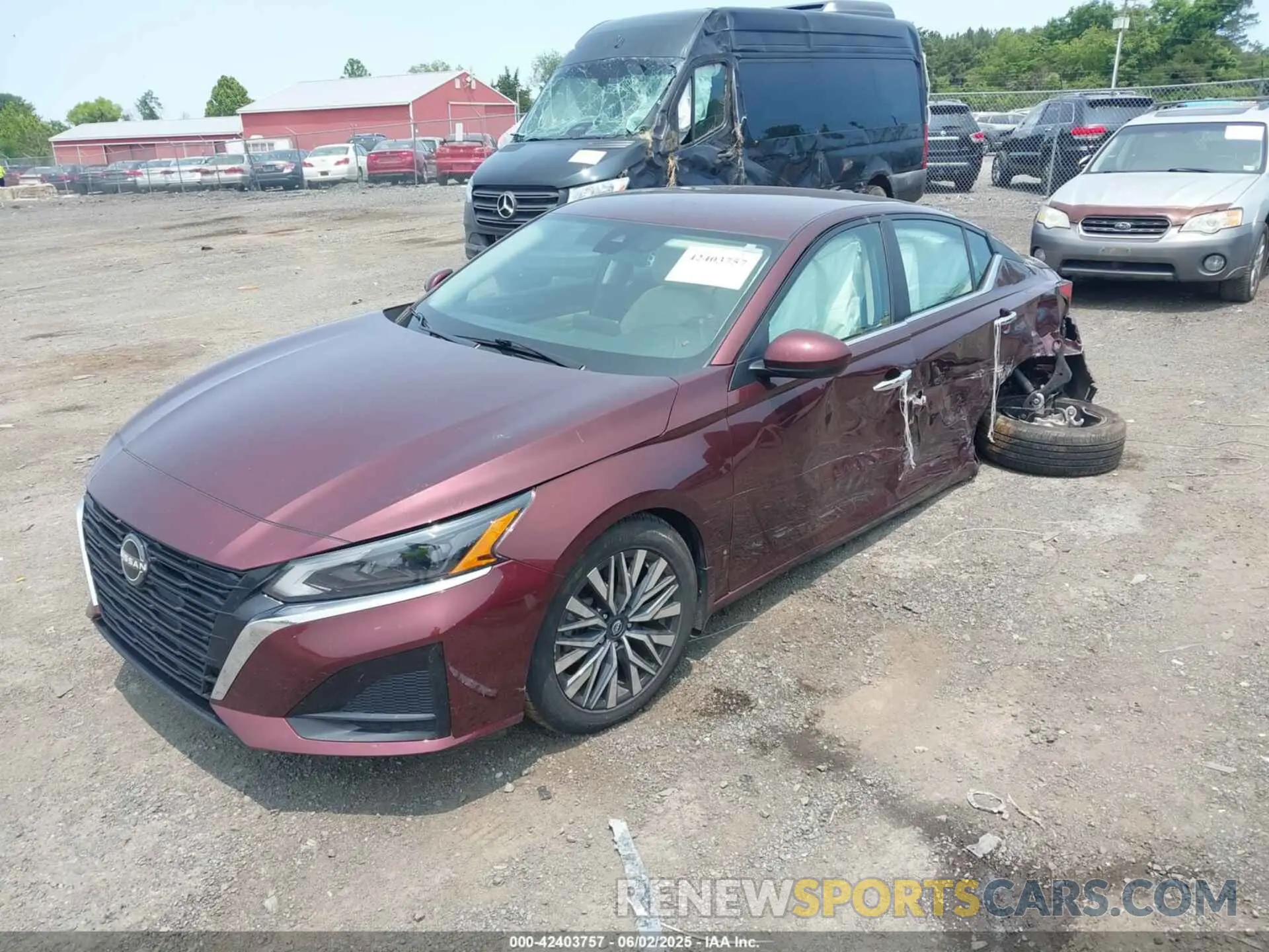 2 Photograph of a damaged car 1N4BL4DVXPN423068 NISSAN ALTIMA 2023