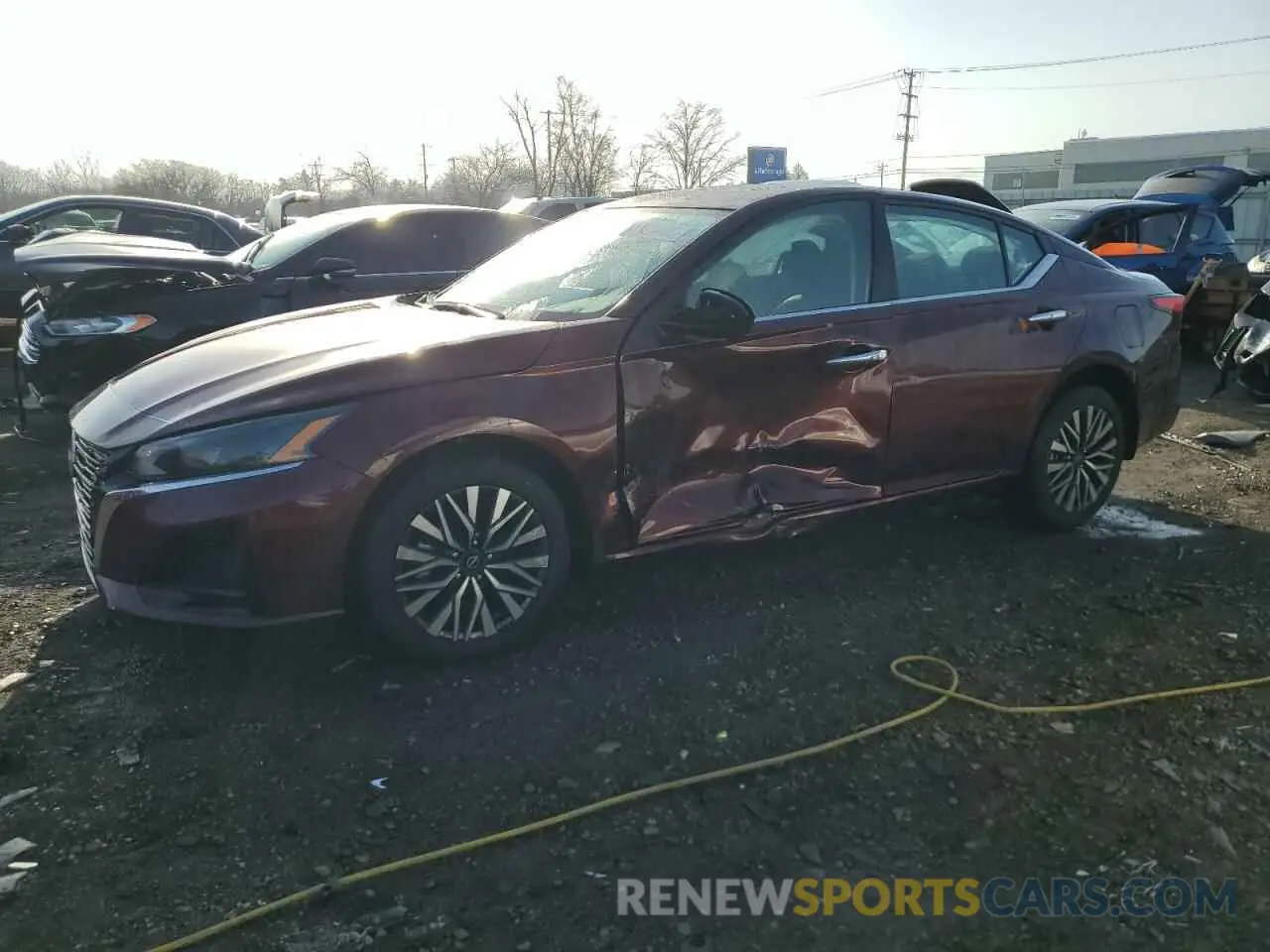 1 Photograph of a damaged car 1N4BL4DW4PN306093 NISSAN ALTIMA 2023