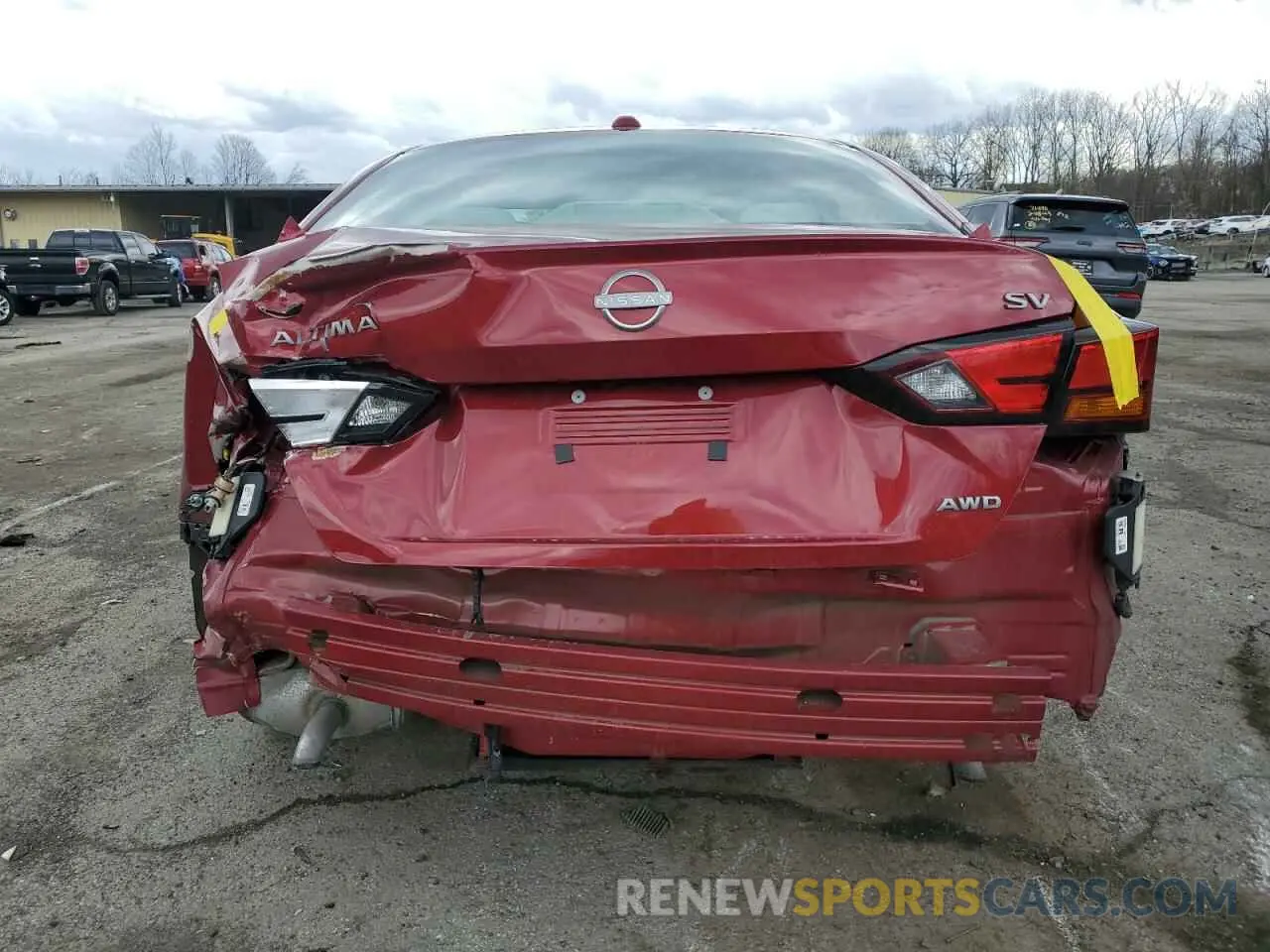 6 Photograph of a damaged car 1N4BL4DW5PN376847 NISSAN ALTIMA 2023