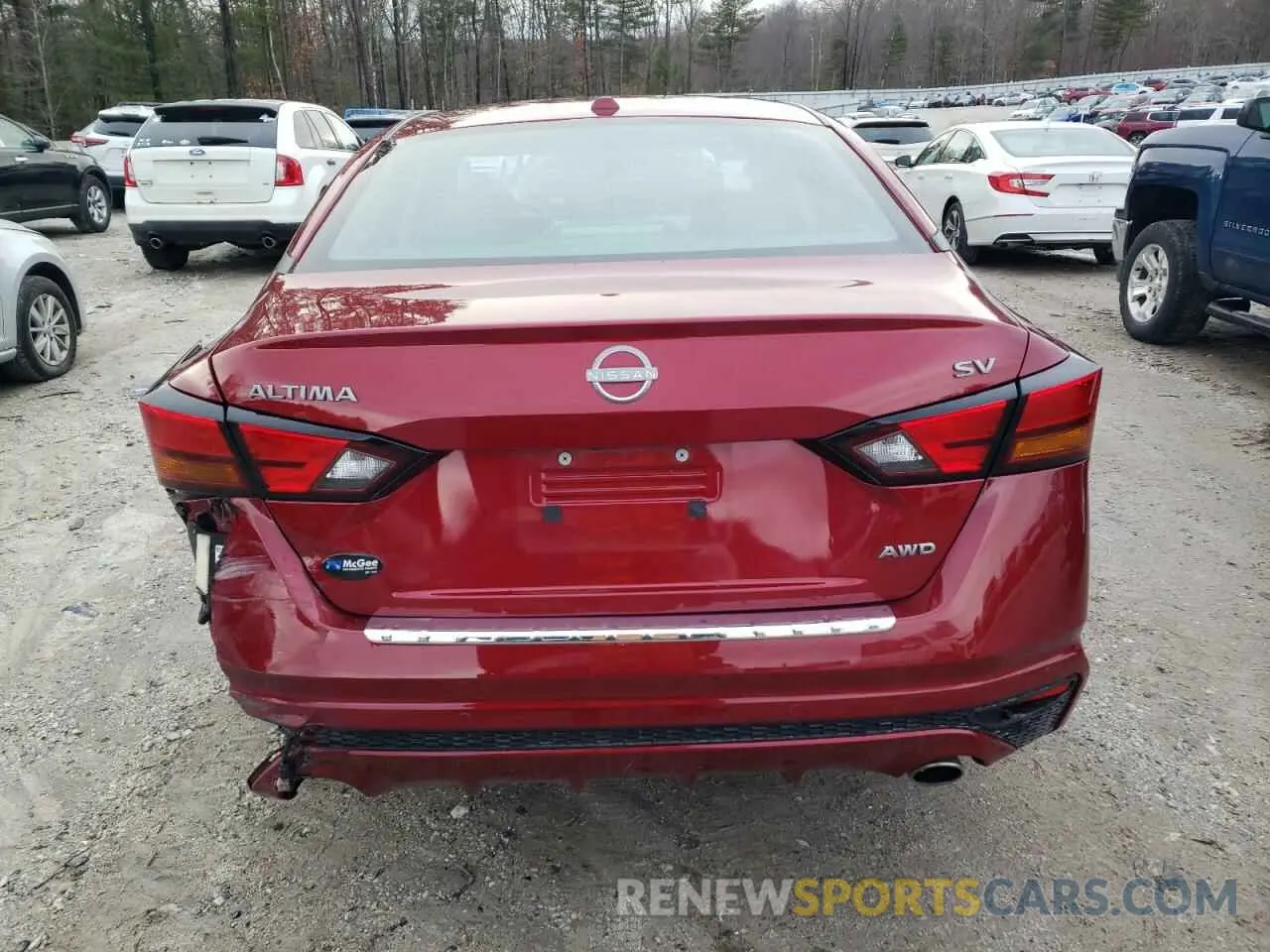 6 Photograph of a damaged car 1N4BL4DW6PN402789 NISSAN ALTIMA 2023