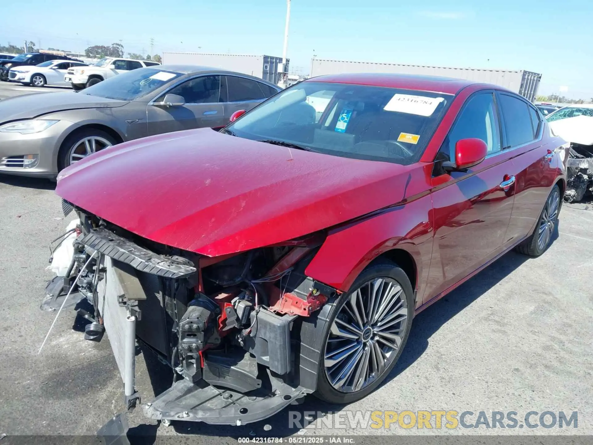 2 Photograph of a damaged car 1N4BL4EV0PN400946 NISSAN ALTIMA 2023