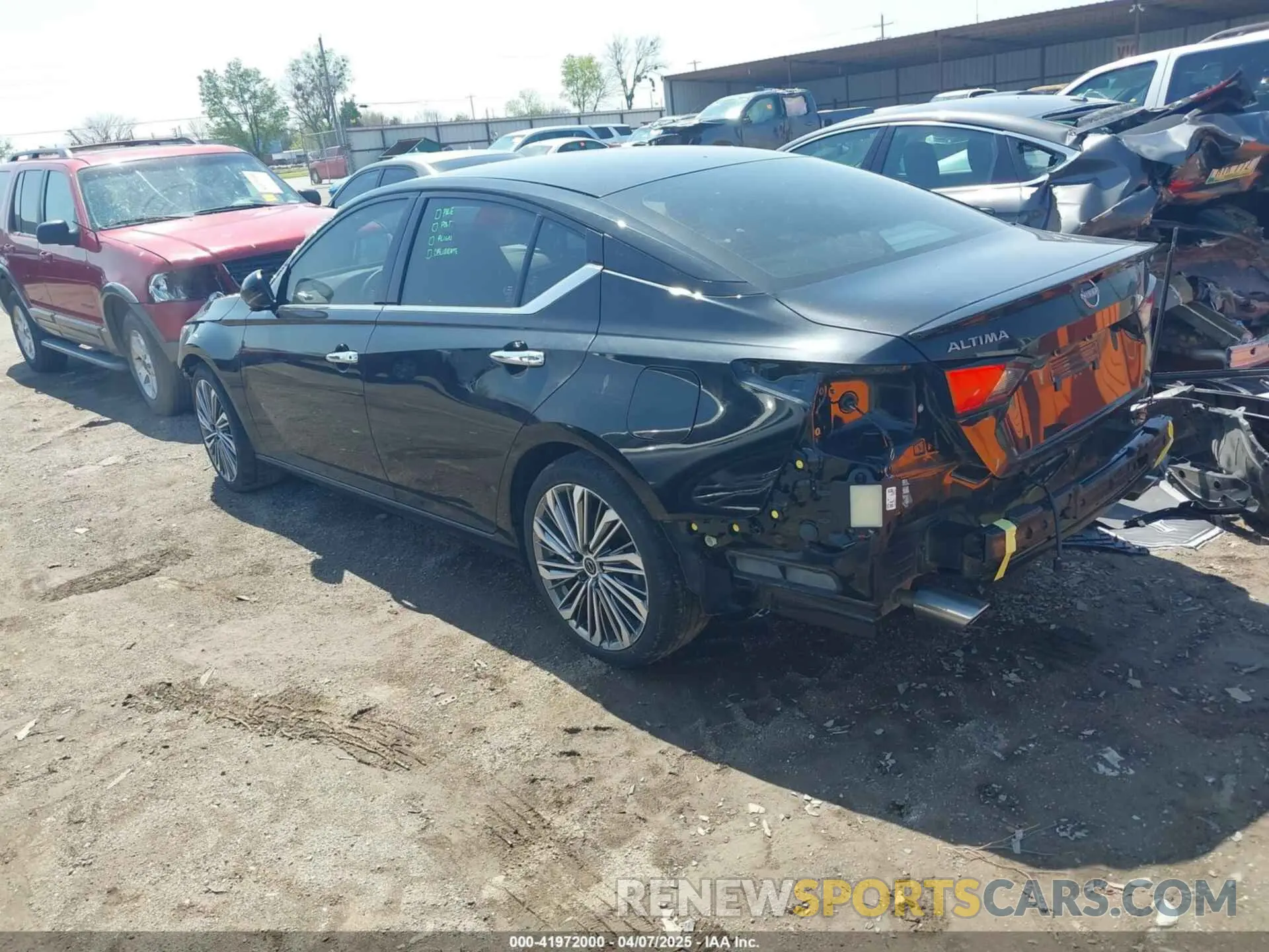 3 Photograph of a damaged car 1N4BL4EV1PN426102 NISSAN ALTIMA 2023