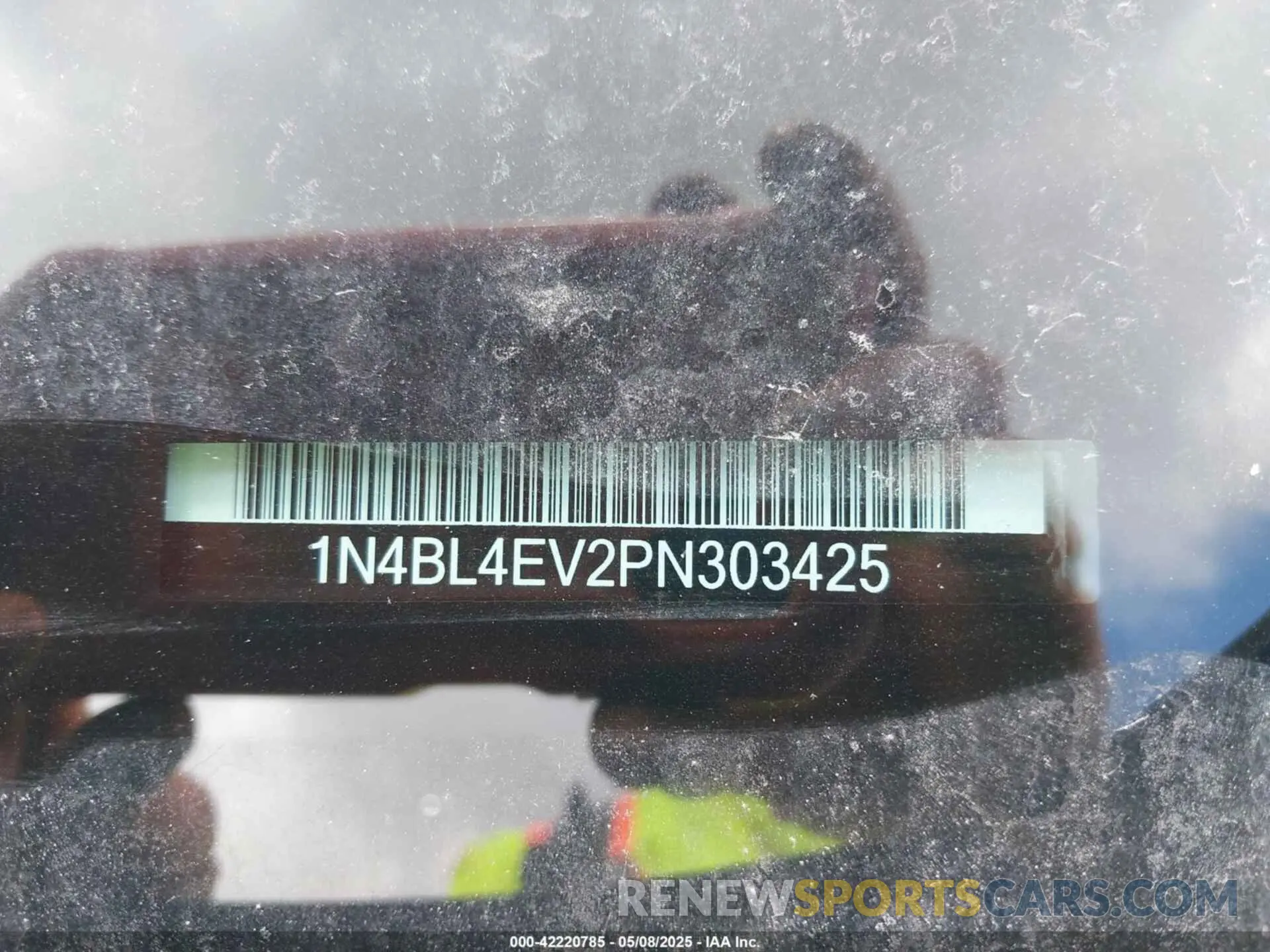 9 Photograph of a damaged car 1N4BL4EV2PN303425 NISSAN ALTIMA 2023
