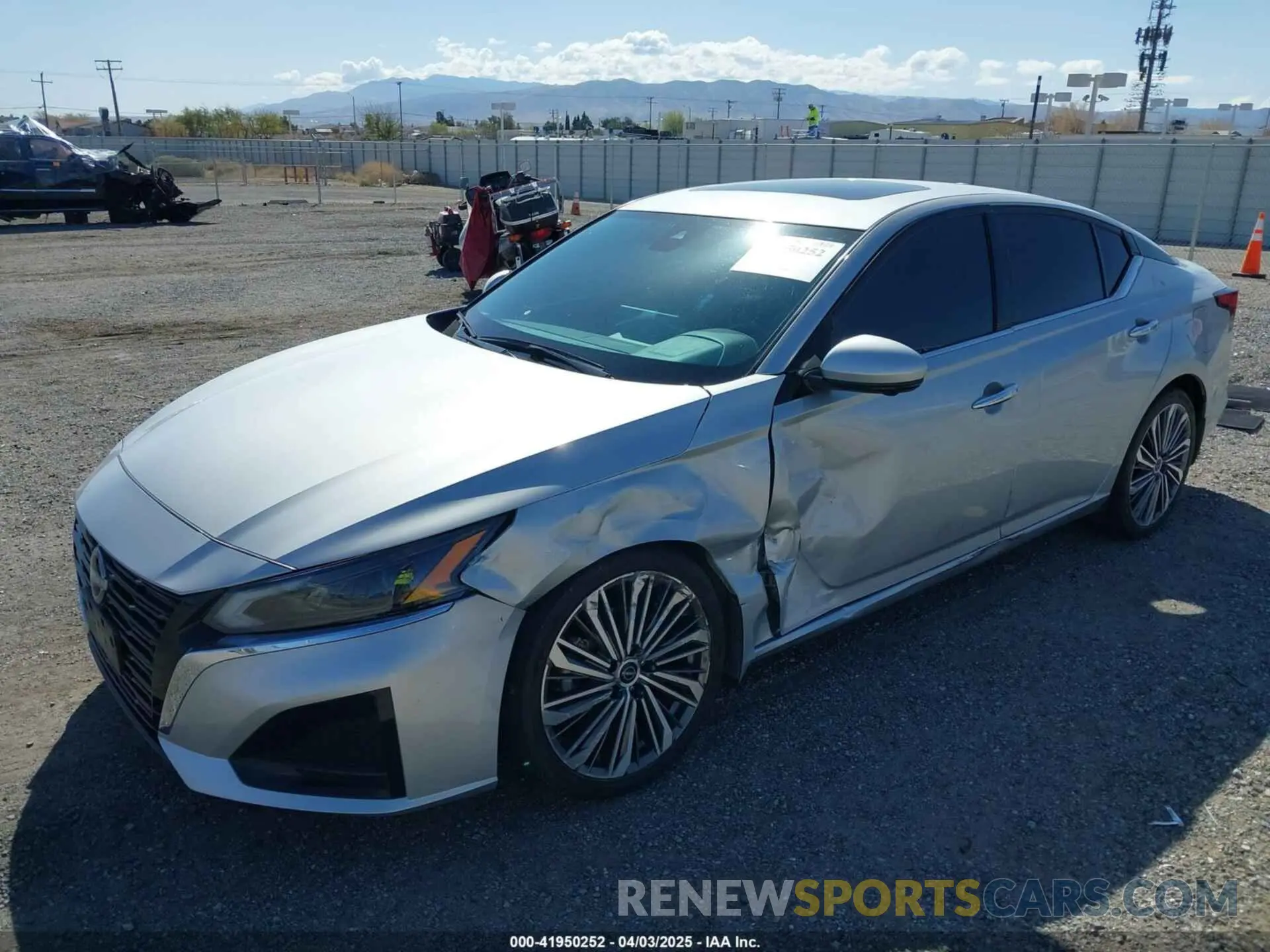2 Photograph of a damaged car 1N4BL4EV5PN348875 NISSAN ALTIMA 2023