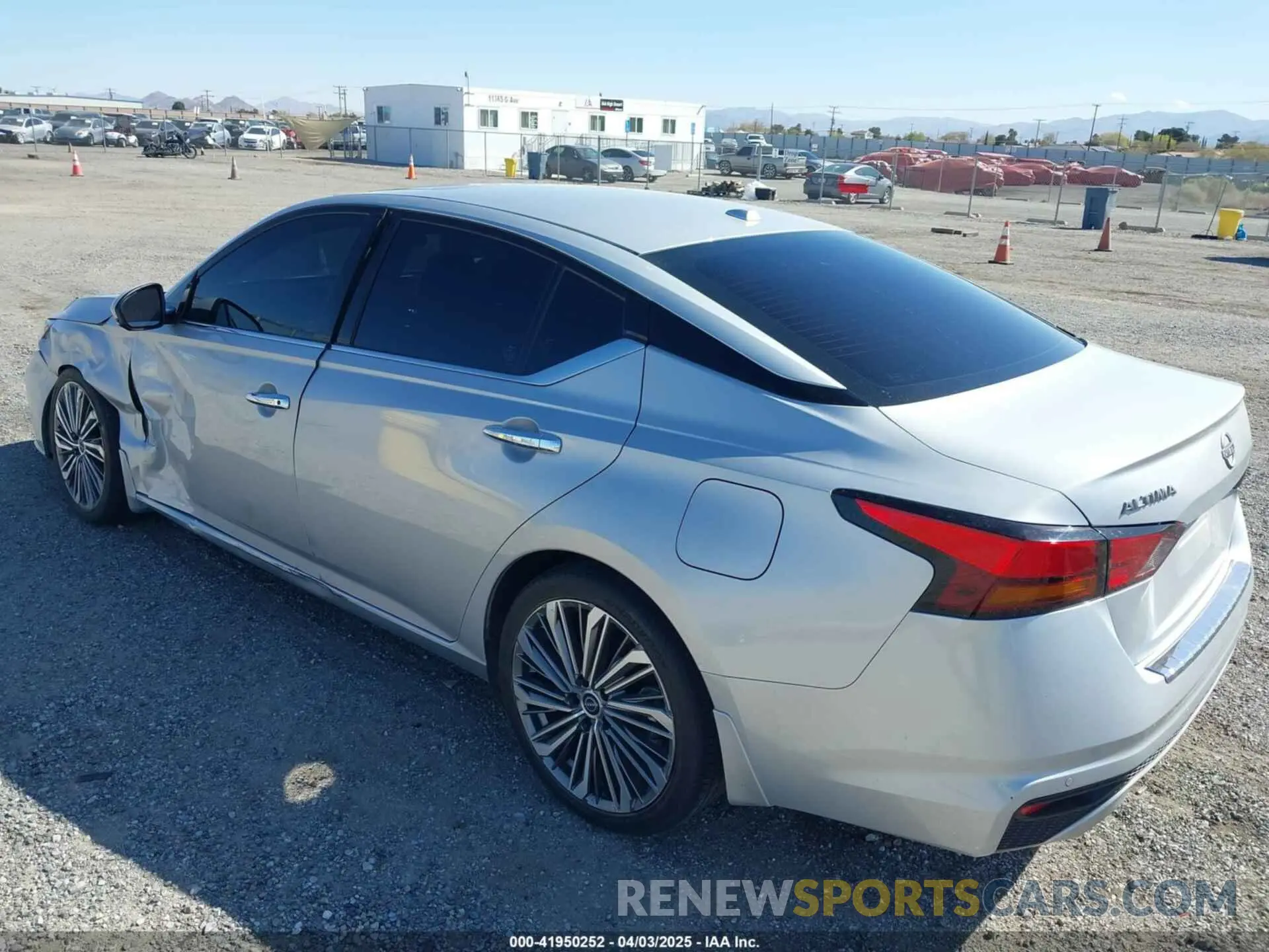 3 Photograph of a damaged car 1N4BL4EV5PN348875 NISSAN ALTIMA 2023