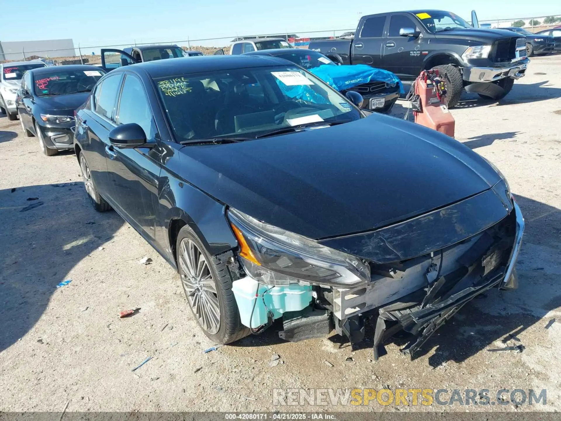 1 Photograph of a damaged car 1N4BL4EV6PN384753 NISSAN ALTIMA 2023