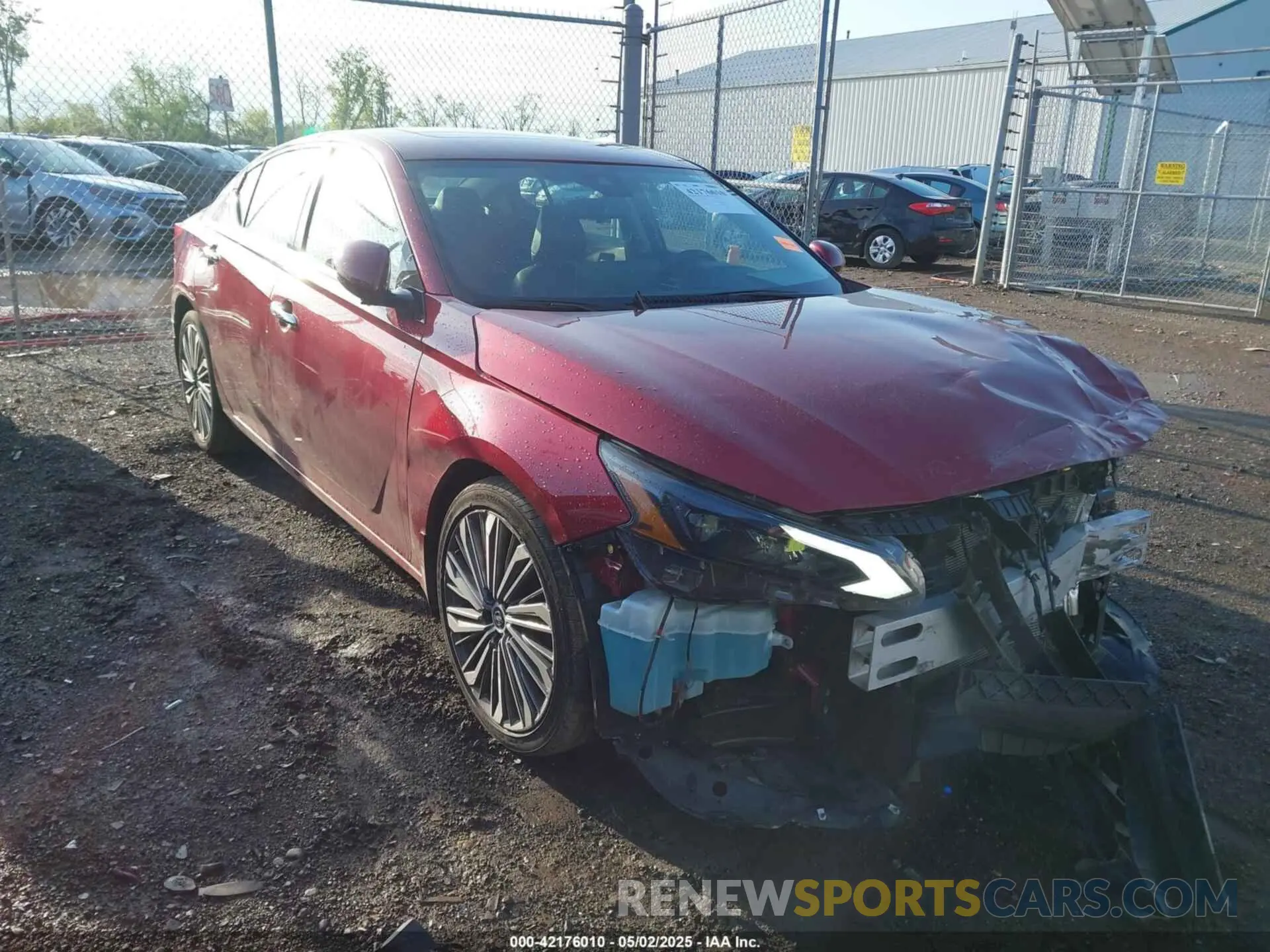 1 Photograph of a damaged car 1N4BL4EV7PN416383 NISSAN ALTIMA 2023