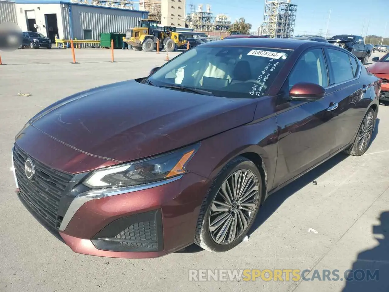 1 Photograph of a damaged car 1N4BL4EV8PN423424 NISSAN ALTIMA 2023
