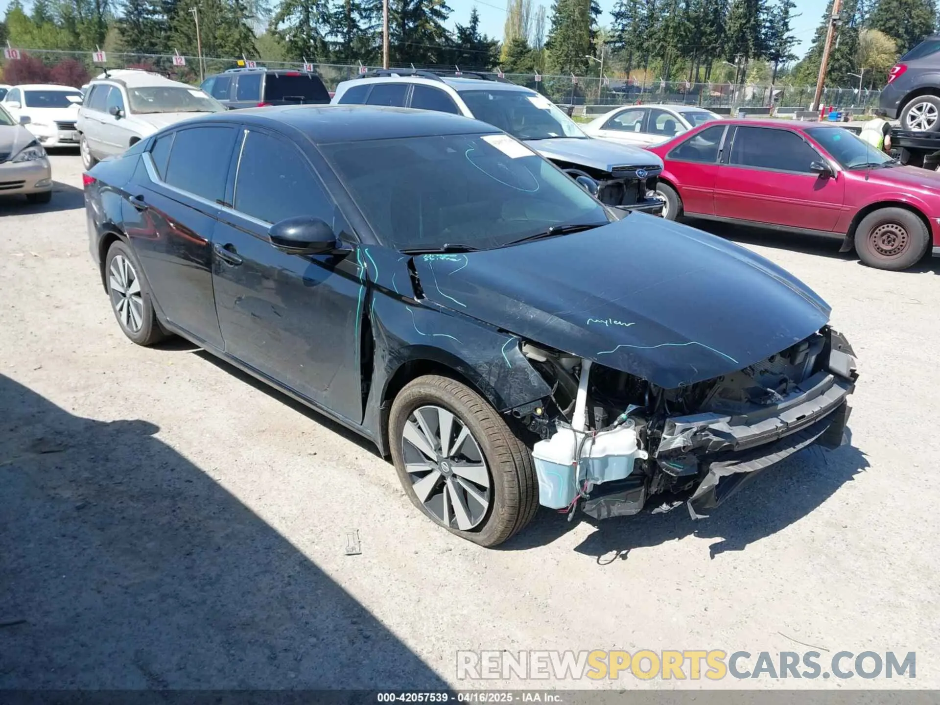 1 Photograph of a damaged car 1N4BL4EW8PN418006 NISSAN ALTIMA 2023