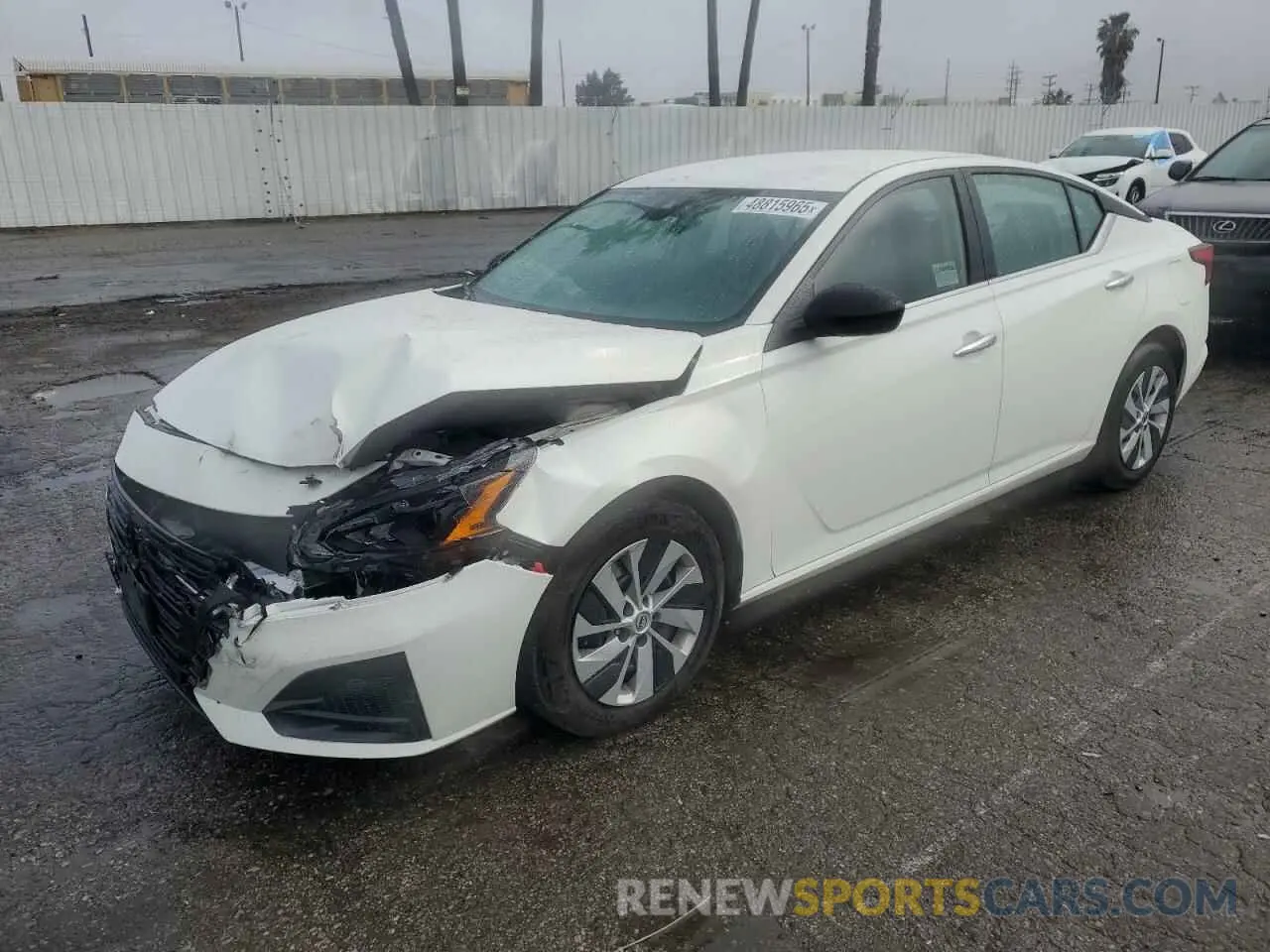 1 Photograph of a damaged car 1N4BL4BV4RN399145 NISSAN ALTIMA 2024