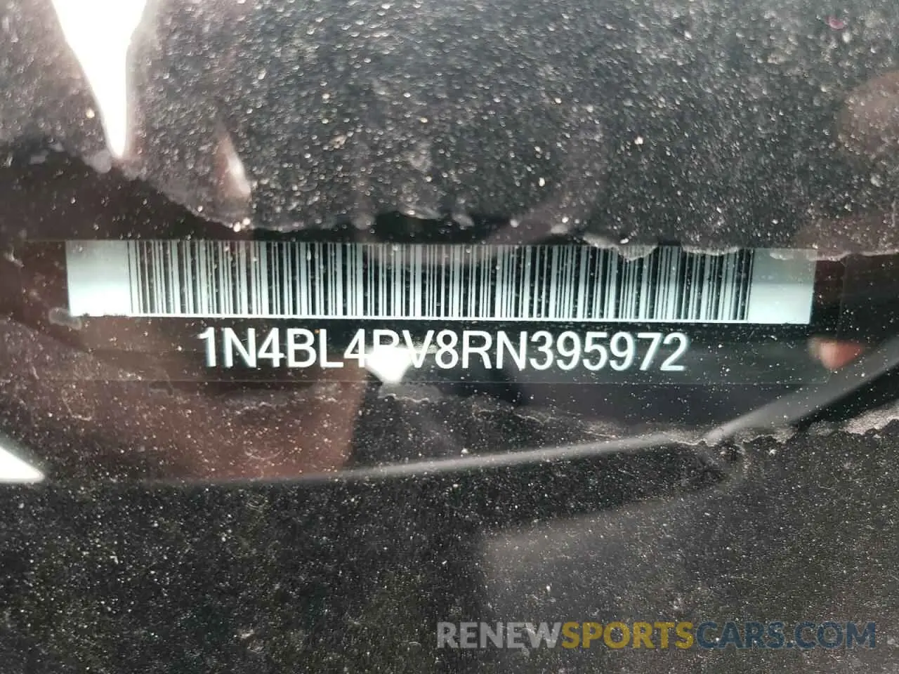 14 Photograph of a damaged car 1N4BL4BV8RN395972 NISSAN ALTIMA 2024