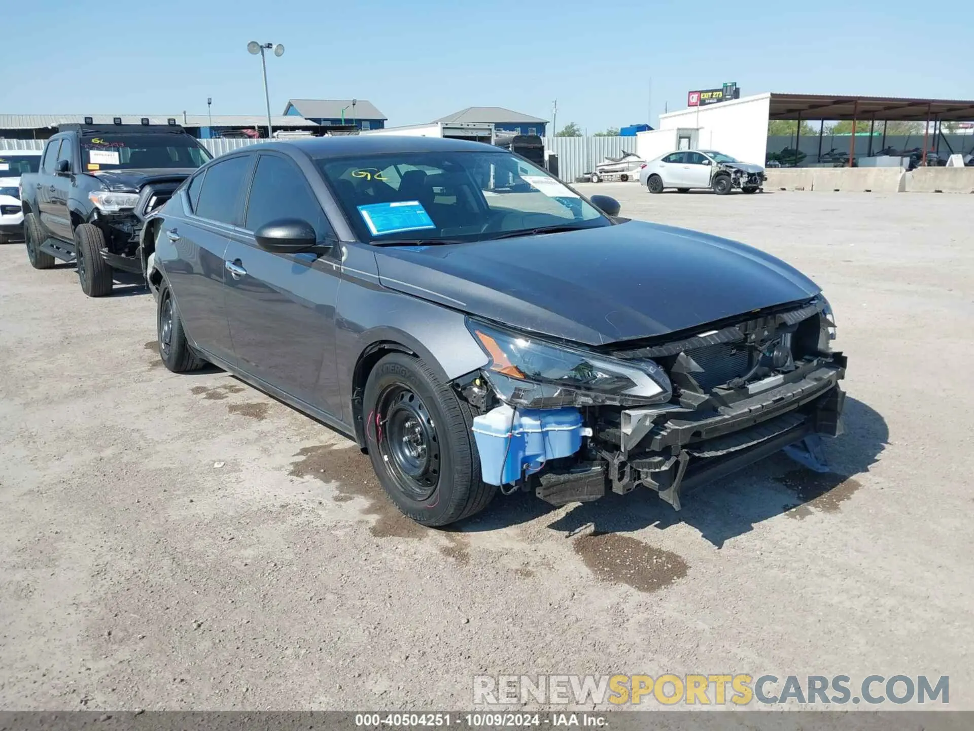 1 Photograph of a damaged car 1N4BL4BVXRN306547 NISSAN ALTIMA 2024