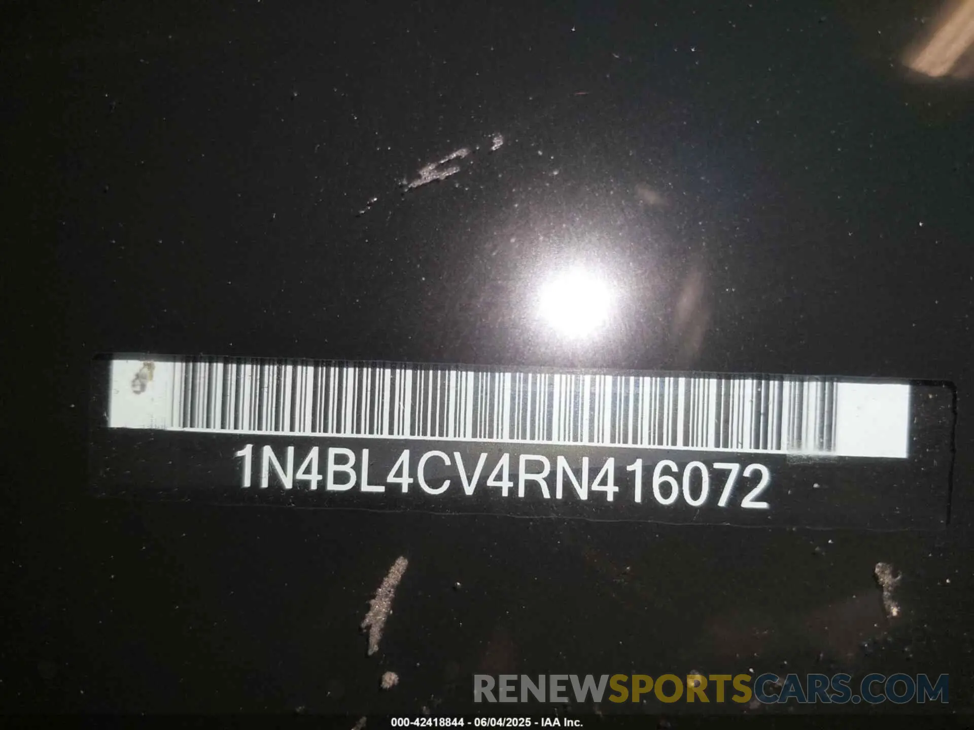 17 Photograph of a damaged car 1N4BL4CV4RN416072 NISSAN ALTIMA 2024