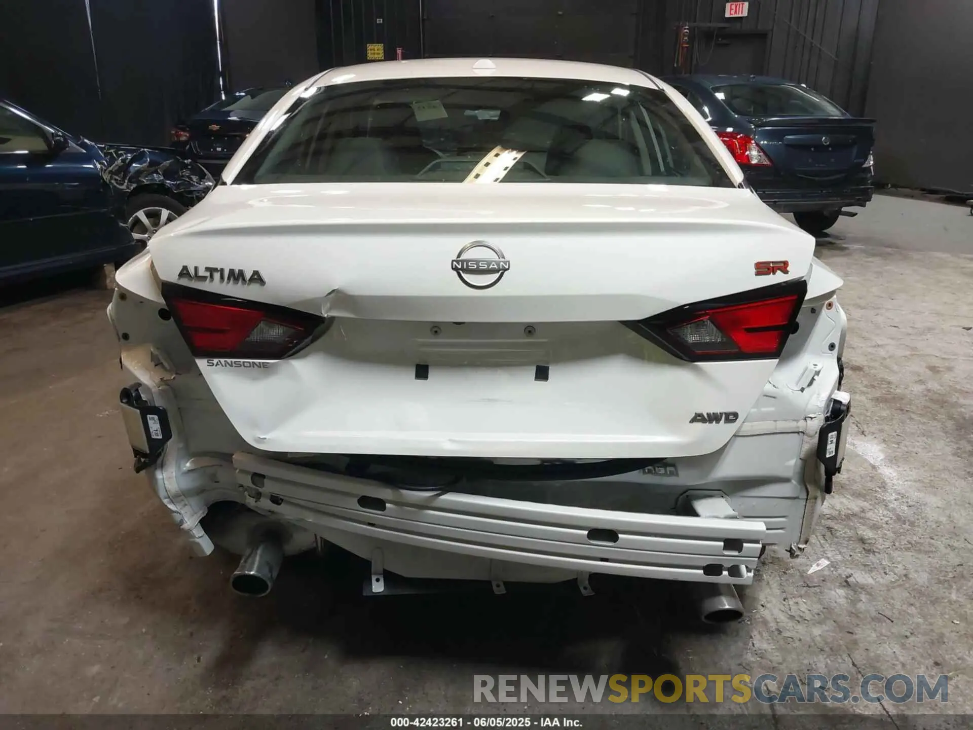 6 Photograph of a damaged car 1N4BL4CW3RN405945 NISSAN ALTIMA 2024