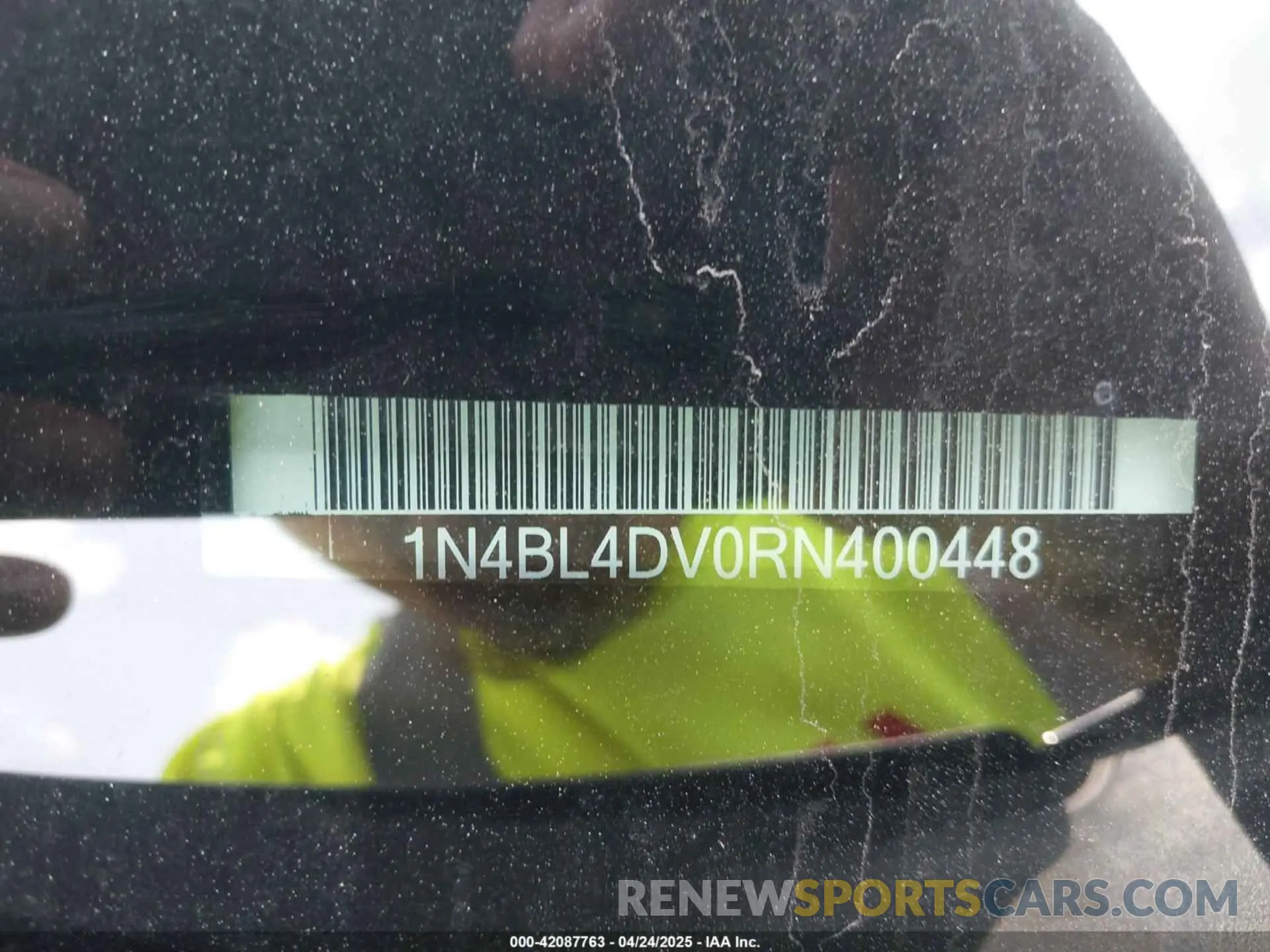 9 Photograph of a damaged car 1N4BL4DV0RN400448 NISSAN ALTIMA 2024