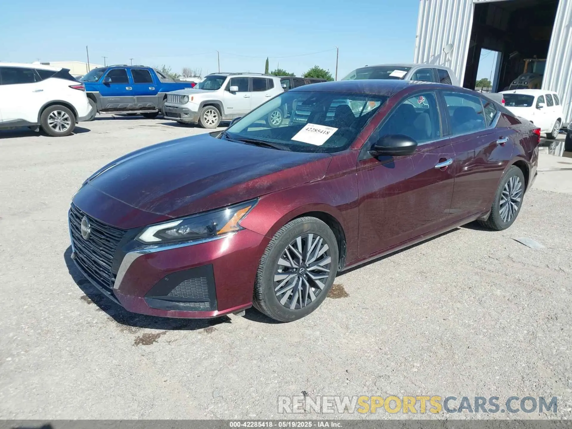 2 Photograph of a damaged car 1N4BL4DV1RN372787 NISSAN ALTIMA 2024