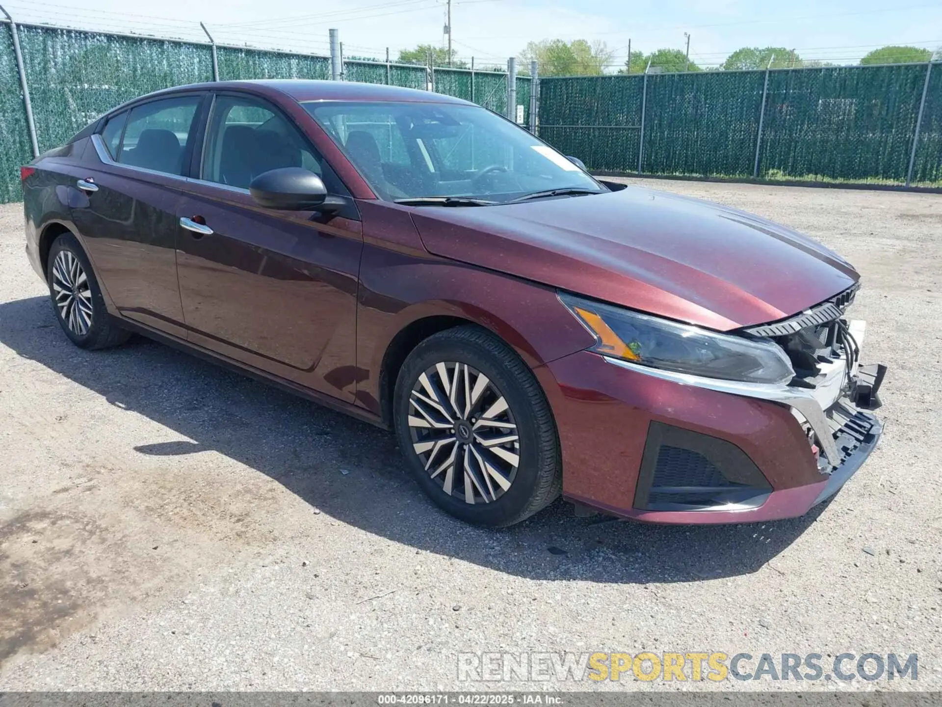 1 Photograph of a damaged car 1N4BL4DV1RN409109 NISSAN ALTIMA 2024