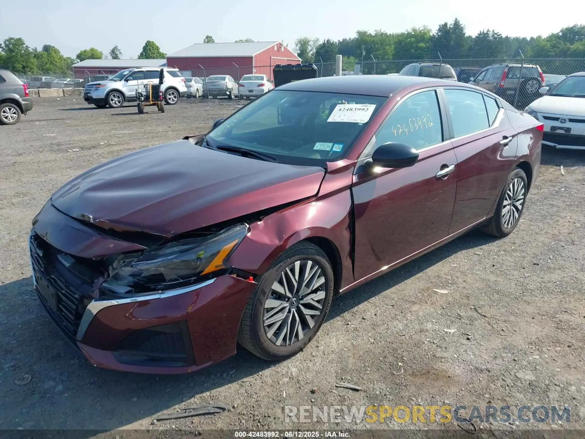 2 Photograph of a damaged car 1N4BL4DV2RN433709 NISSAN ALTIMA 2024