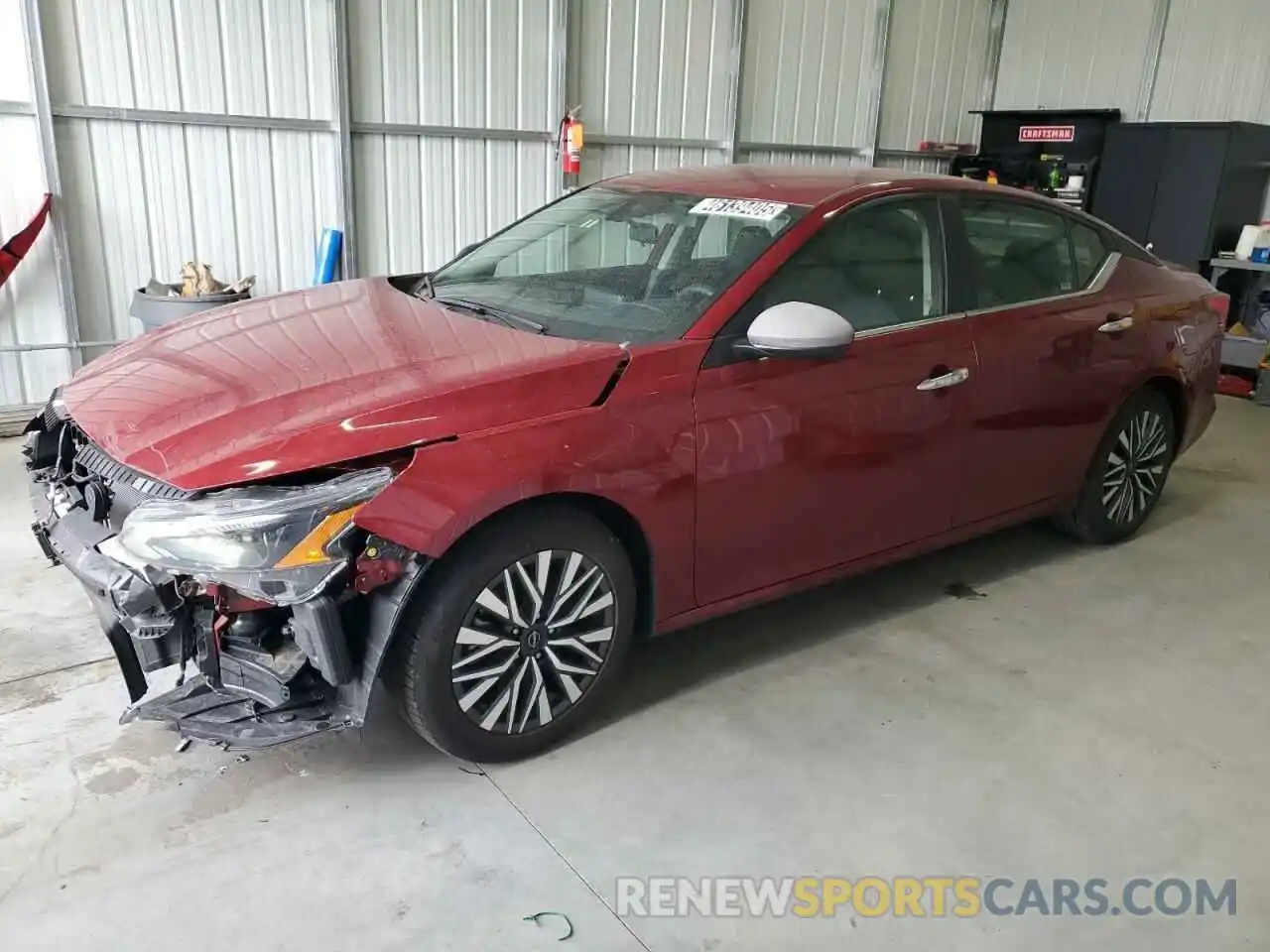 1 Photograph of a damaged car 1N4BL4DV3RN366621 NISSAN ALTIMA 2024