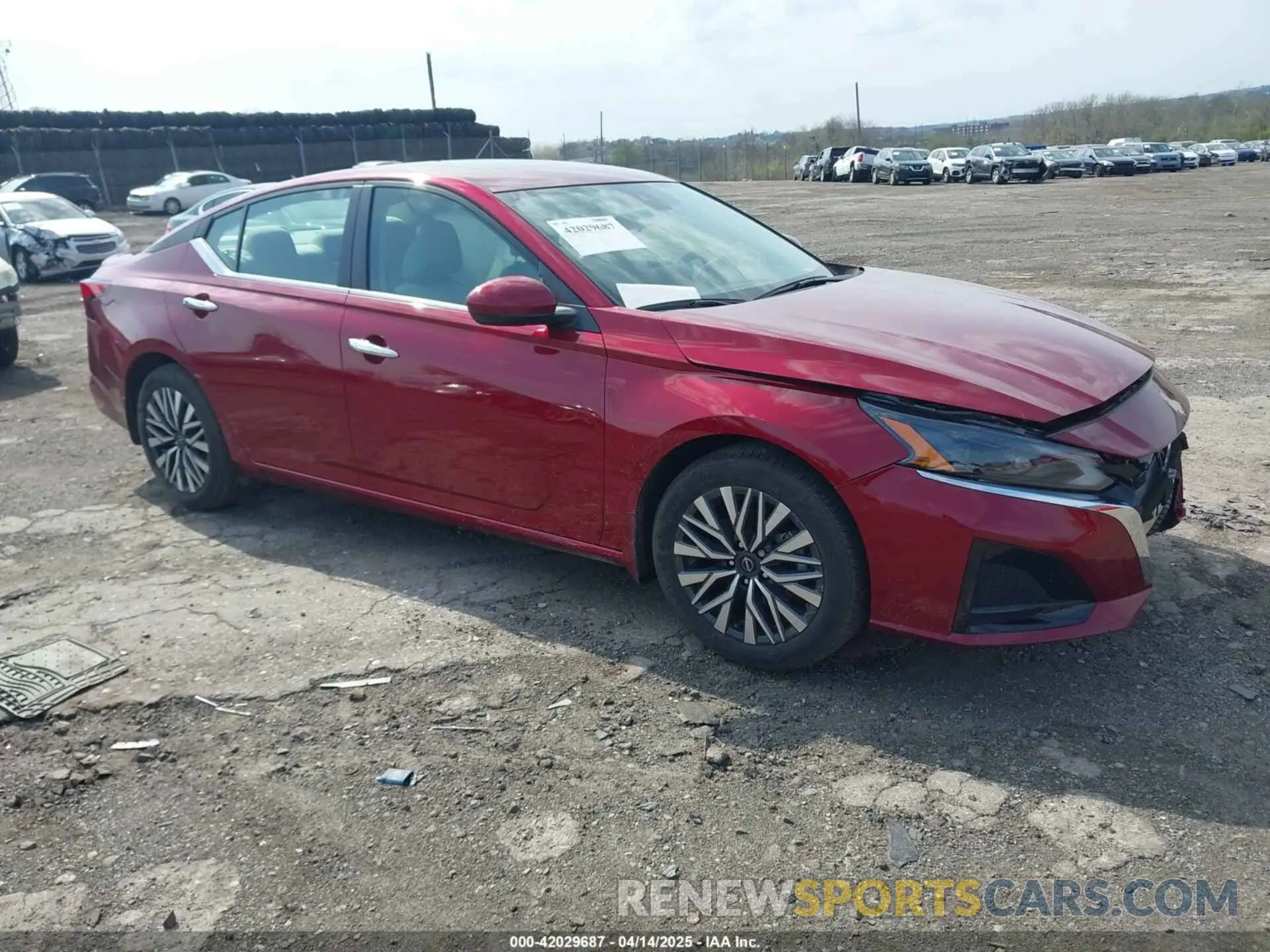 1 Photograph of a damaged car 1N4BL4DV4RN344997 NISSAN ALTIMA 2024
