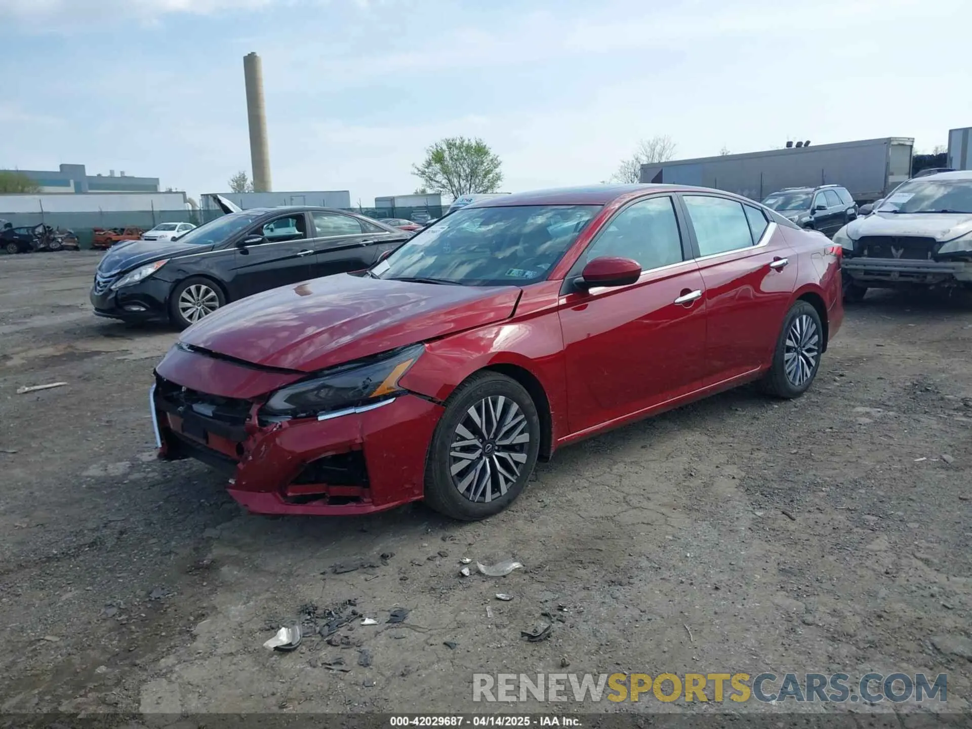 2 Photograph of a damaged car 1N4BL4DV4RN344997 NISSAN ALTIMA 2024