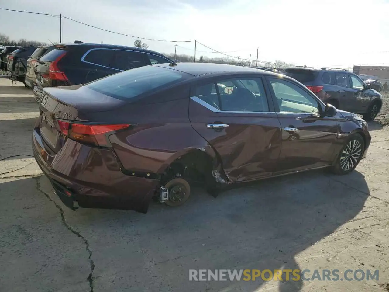 3 Photograph of a damaged car 1N4BL4DV5RN427869 NISSAN ALTIMA 2024