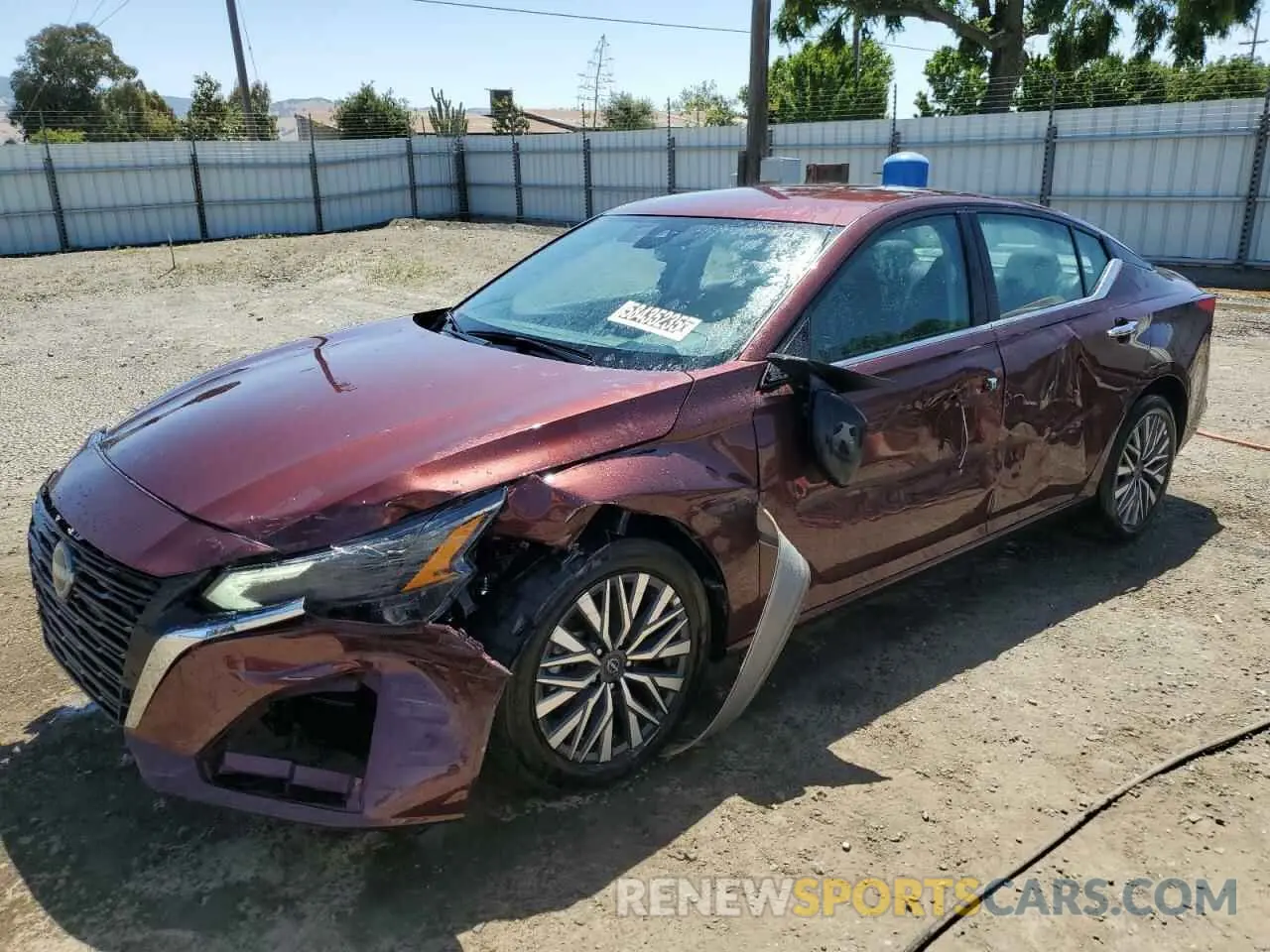 1 Photograph of a damaged car 1N4BL4DV5RN428875 NISSAN ALTIMA 2024