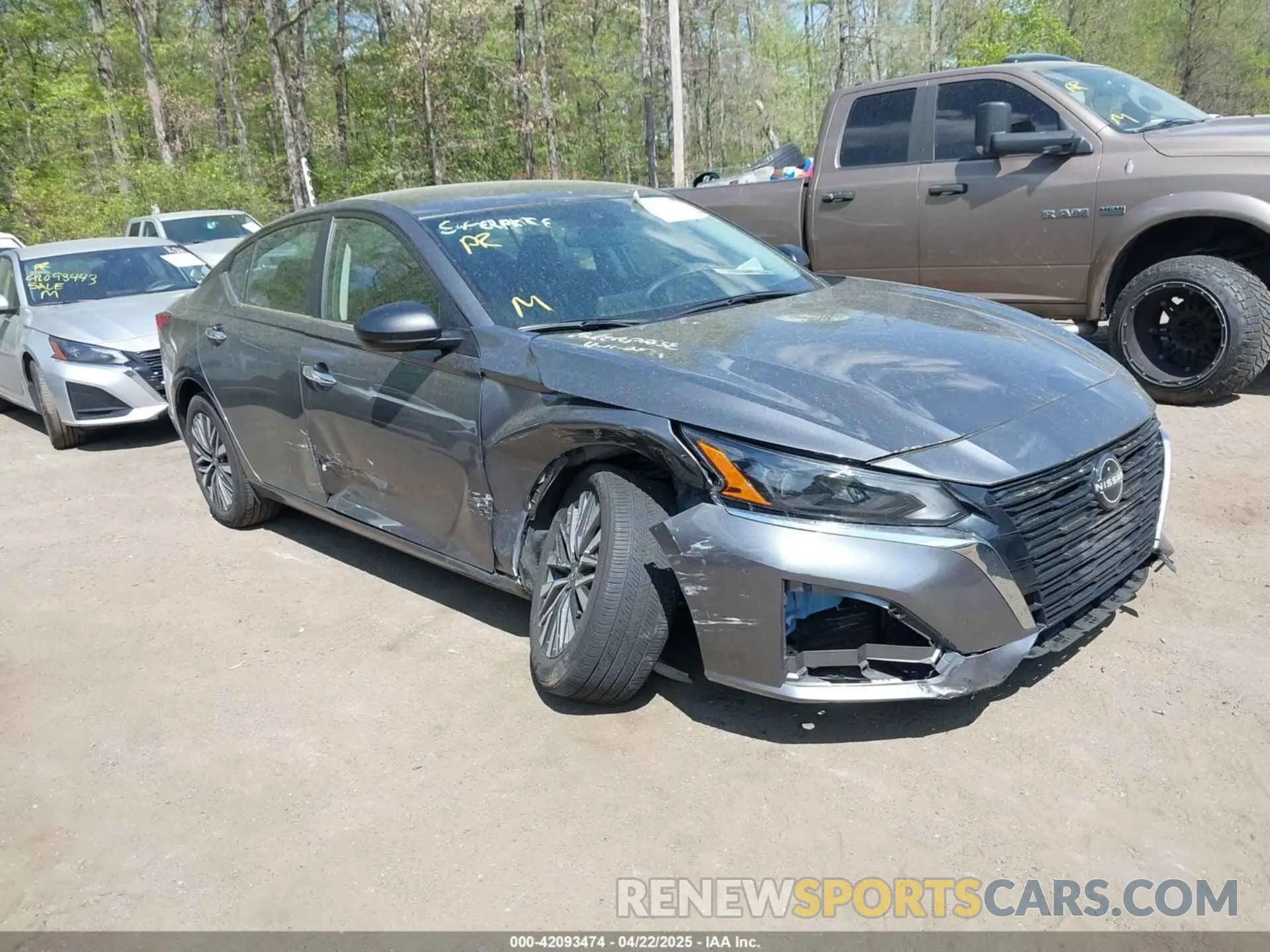 1 Photograph of a damaged car 1N4BL4DV6RN354978 NISSAN ALTIMA 2024
