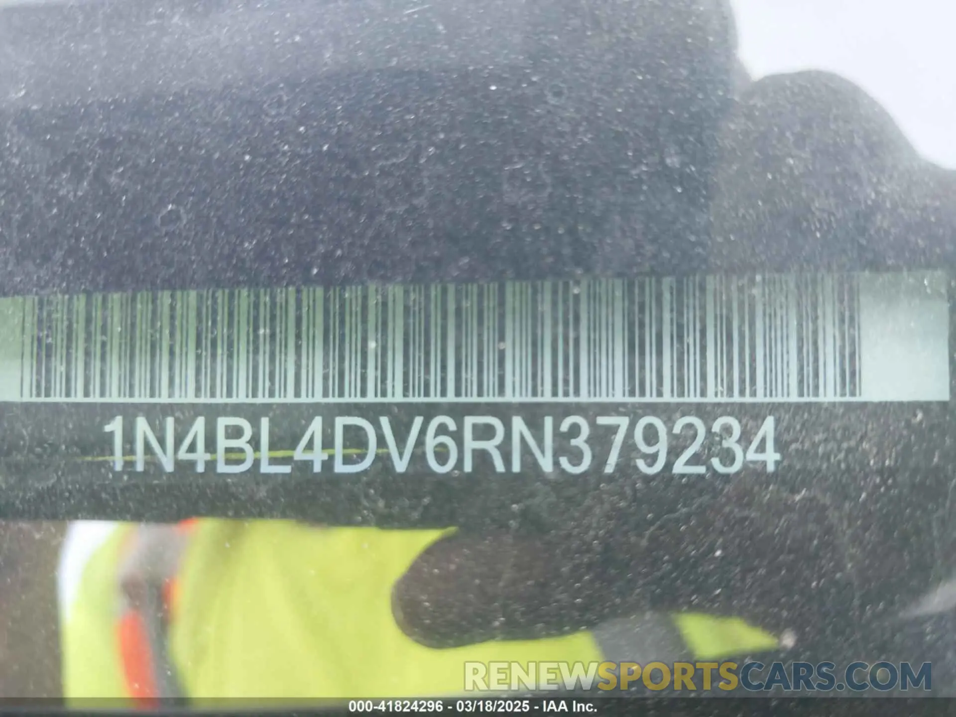 9 Photograph of a damaged car 1N4BL4DV6RN379234 NISSAN ALTIMA 2024