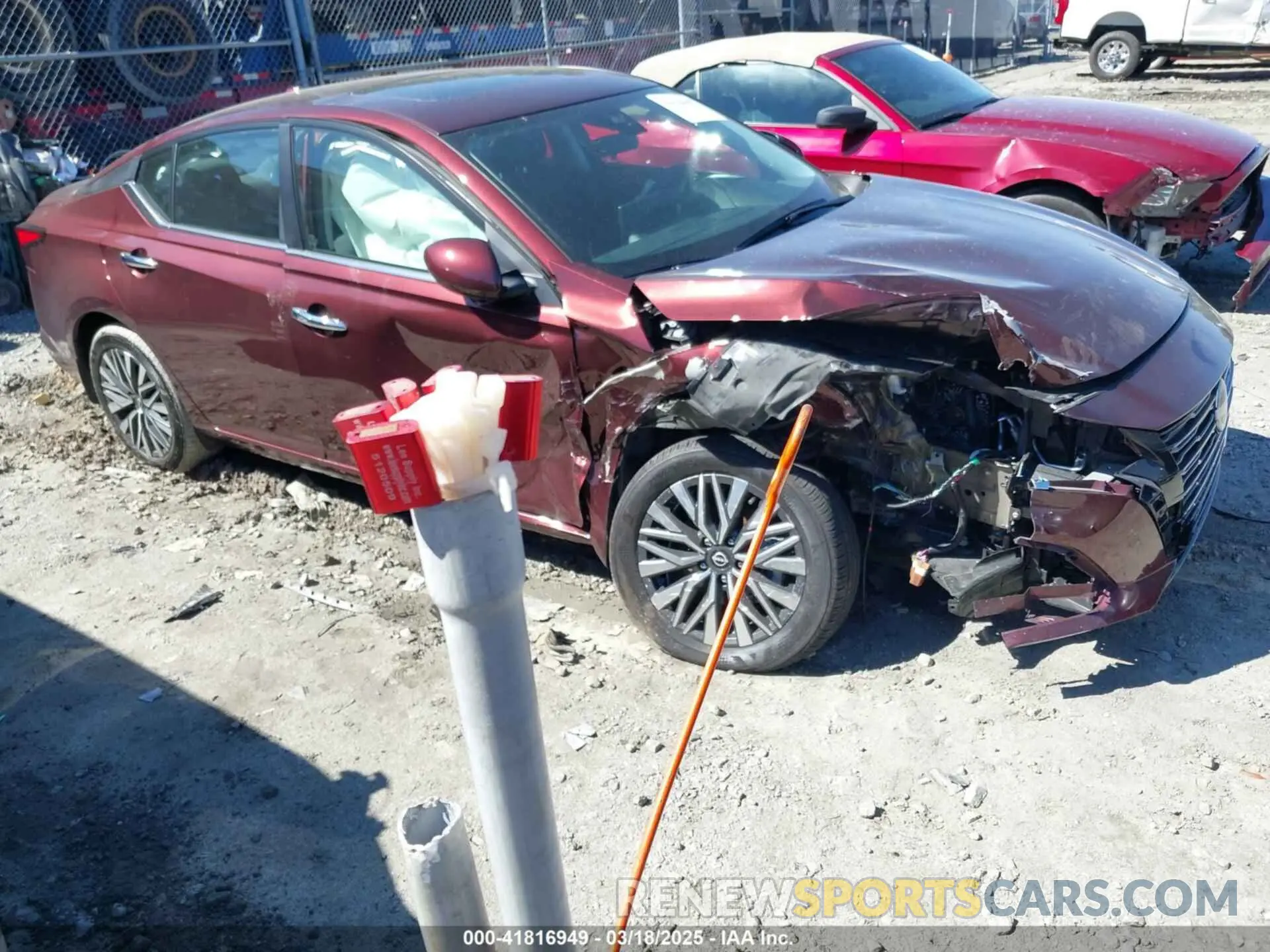 1 Photograph of a damaged car 1N4BL4DV7RN350972 NISSAN ALTIMA 2024