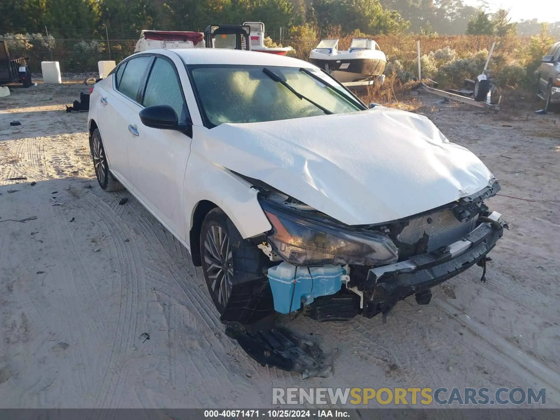 1 Photograph of a damaged car 1N4BL4DV7RN381445 NISSAN ALTIMA 2024
