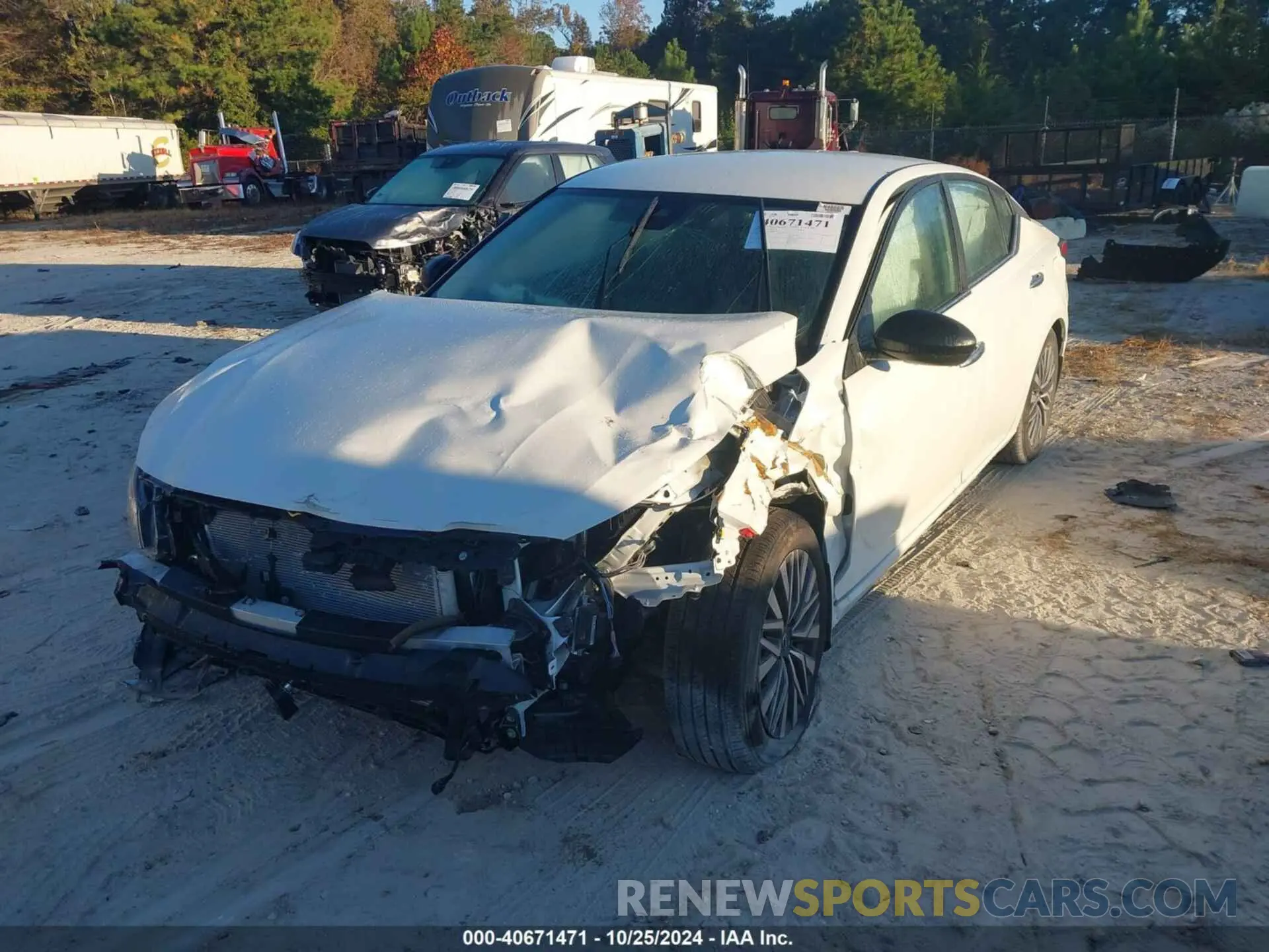 2 Photograph of a damaged car 1N4BL4DV7RN381445 NISSAN ALTIMA 2024