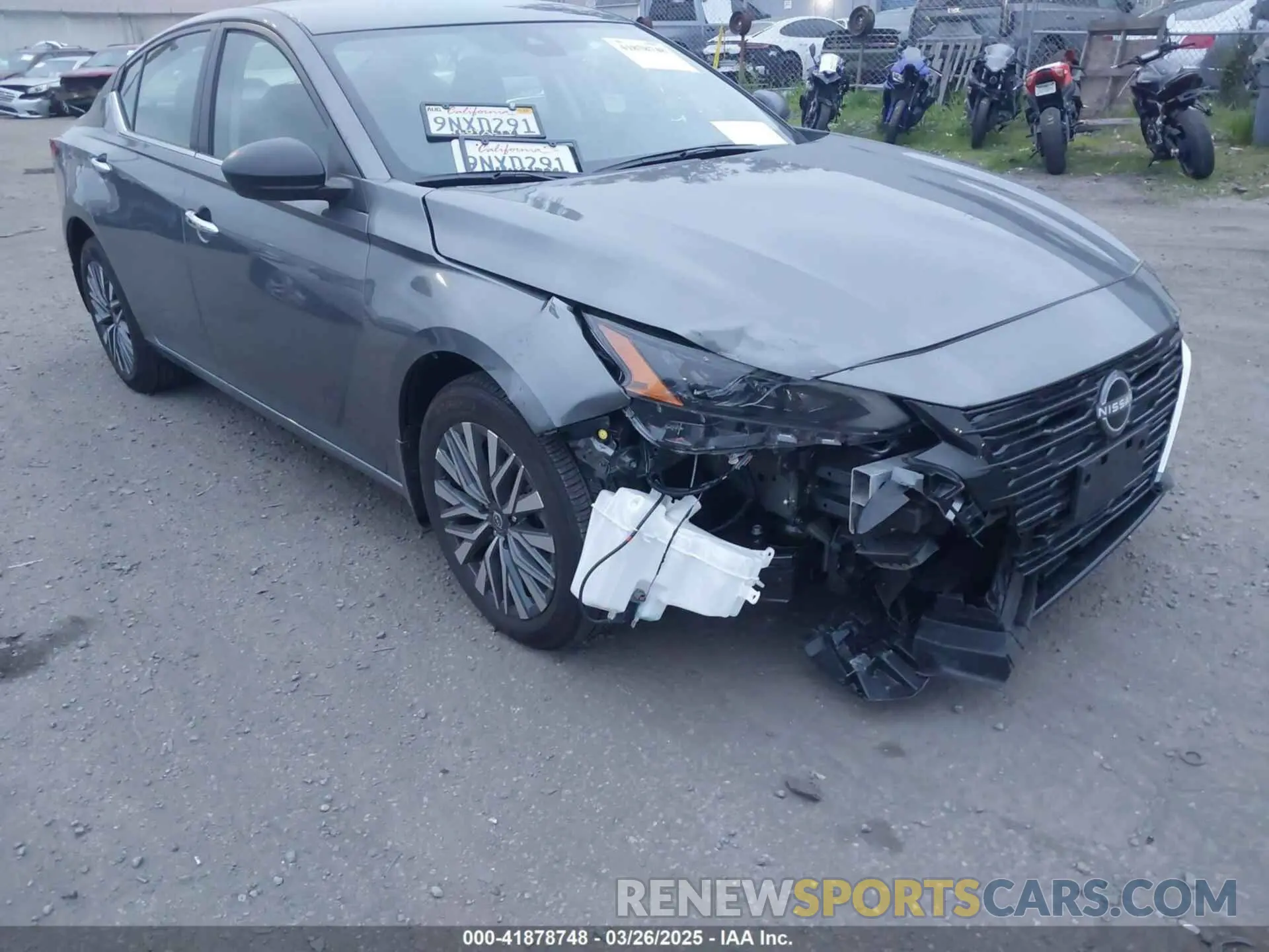 1 Photograph of a damaged car 1N4BL4DV8RN437442 NISSAN ALTIMA 2024