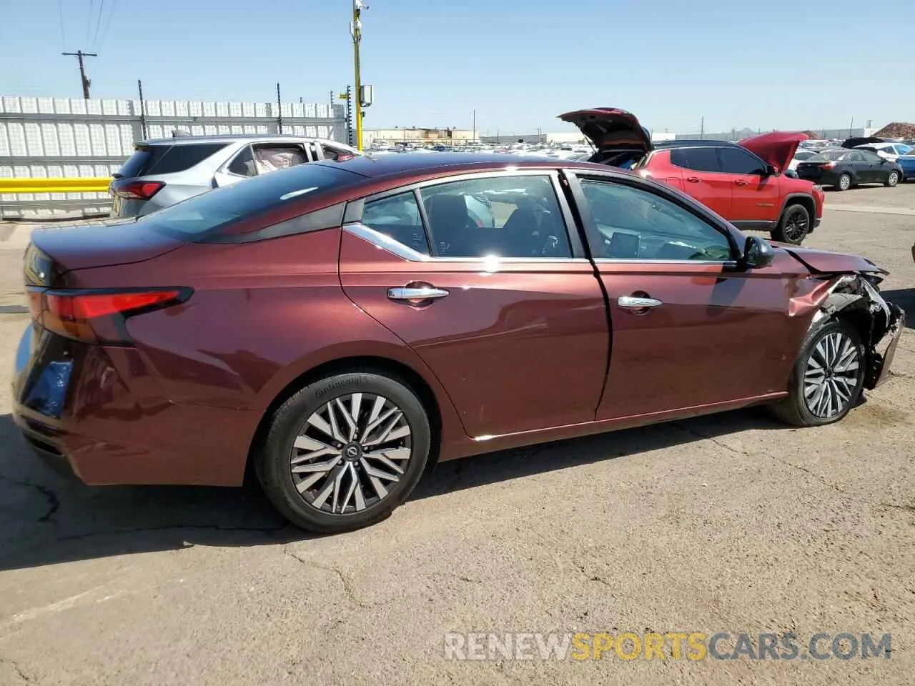3 Photograph of a damaged car 1N4BL4DV9RN309582 NISSAN ALTIMA 2024