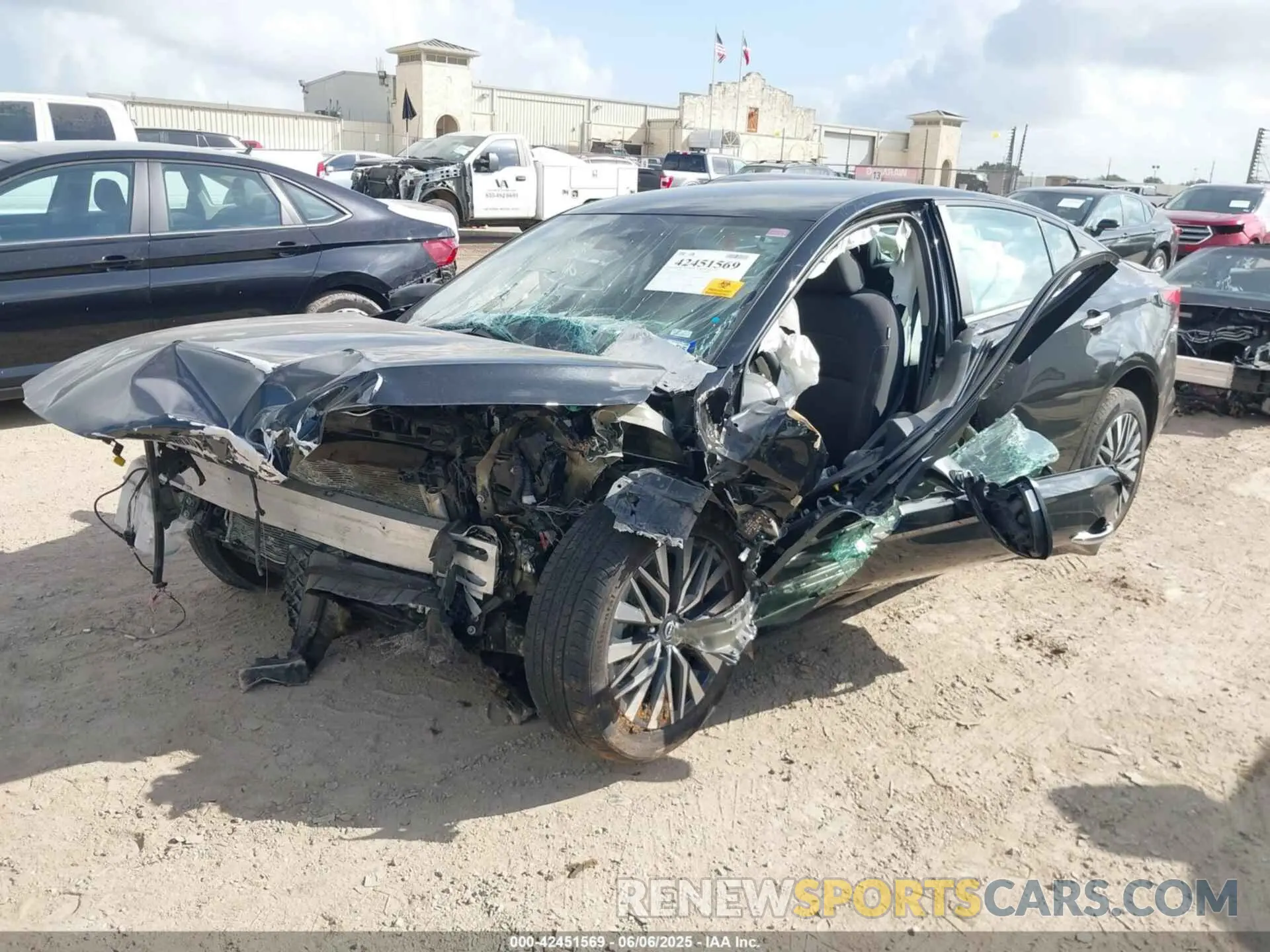 2 Photograph of a damaged car 1N4BL4DV9RN349466 NISSAN ALTIMA 2024